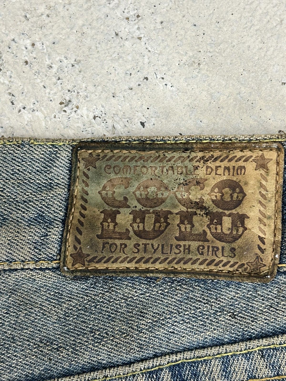 GOSTAR DE FUGA Co and Lu Japan Unisex Dirty Mud Washed Distressed Worn Size US 28 / EU 44 - 20 Thumbnail
