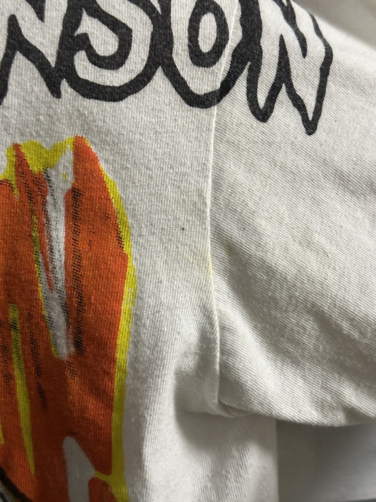 Band Tees Very Rare Vintage Crop Top Marilyn Manson 90’s Crop Too Size ONE SIZE - 12 Thumbnail