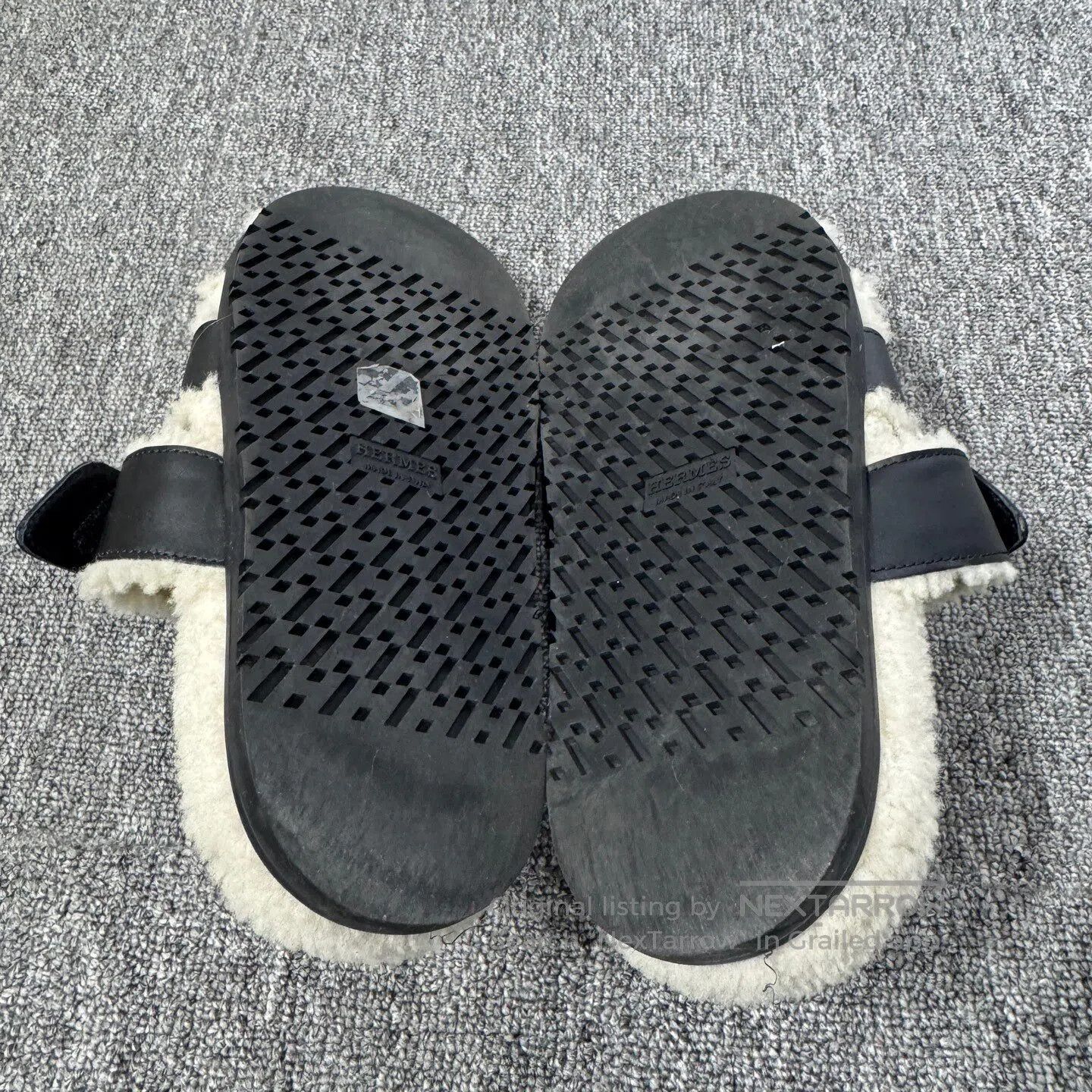 Hermes Hermes Leather slippers| Size US 6.5 / IT 36.5 - 4 Thumbnail