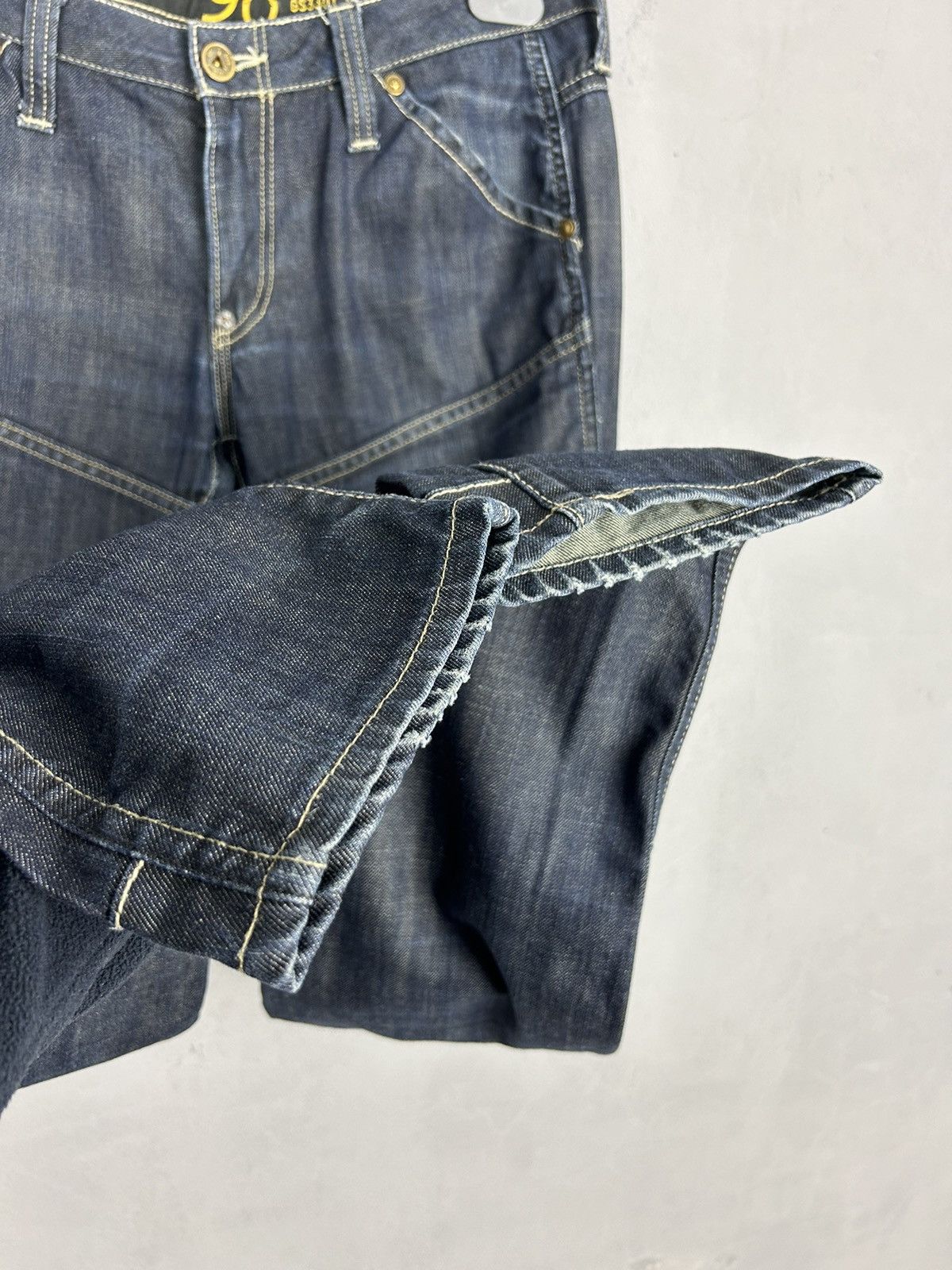 G-Star G-Star RAW 3301 96 Denim Jeans W31 L34 DarkWash Strap Detail Size US 31 - 12 Thumbnail