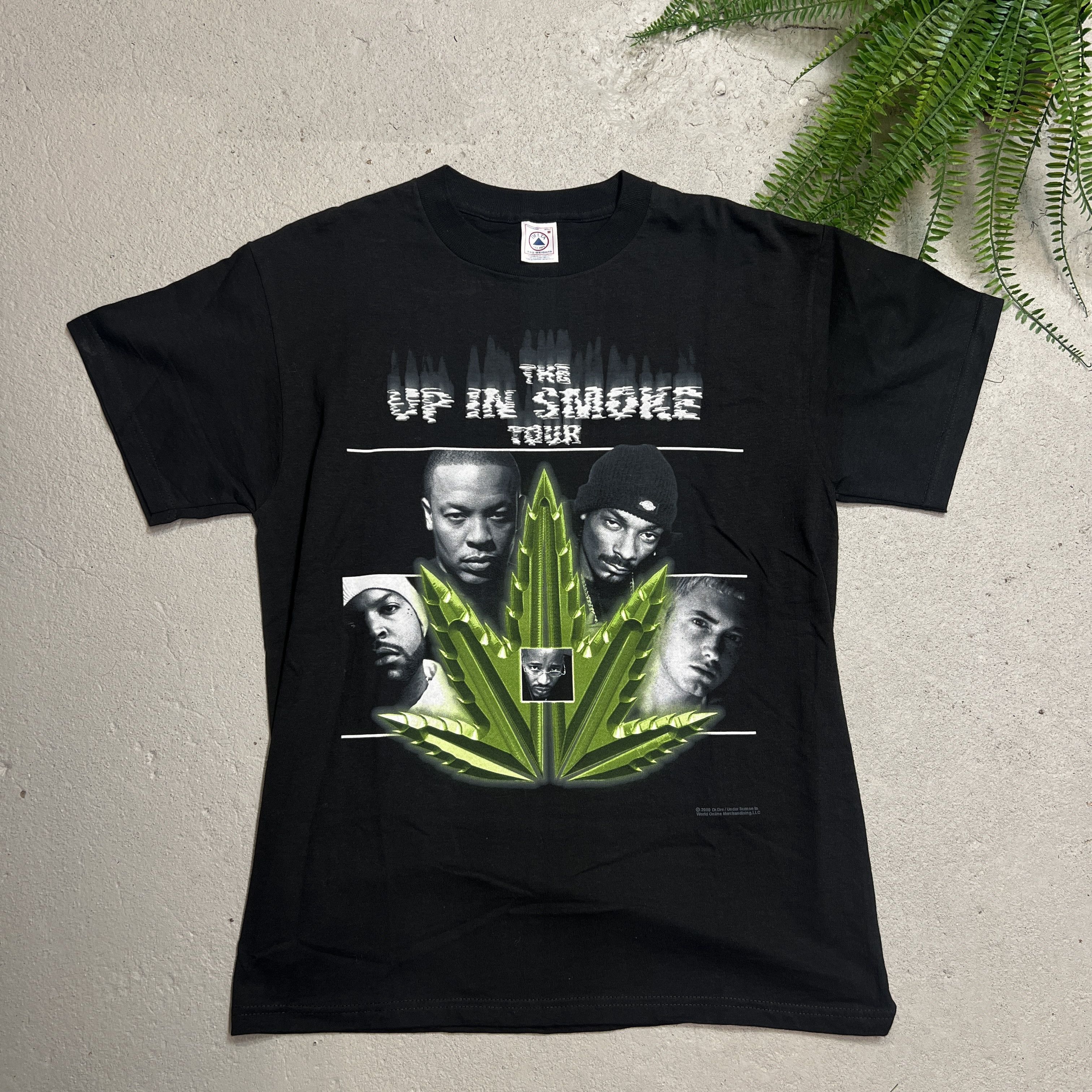 Dr. Dre × Eminem × Vintage Vintage Up In Smoke Tour Tee Dr Dre Eminem Snoop Tee Rare Size US M / EU 48-50 / 2 - 3 Thumbnail