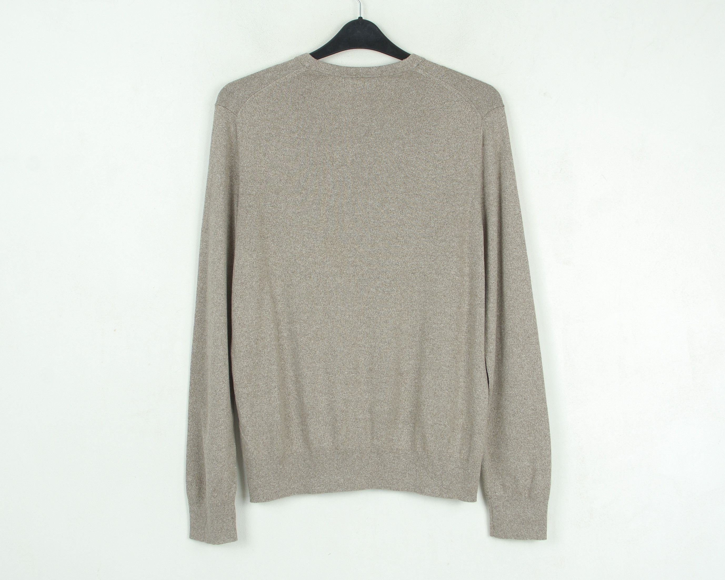 Banana Republic Sweater Silk Cashmere Cotton Jumper Pullover V-Neck Top Size US L / EU 52-54 / 3 - 3 Thumbnail