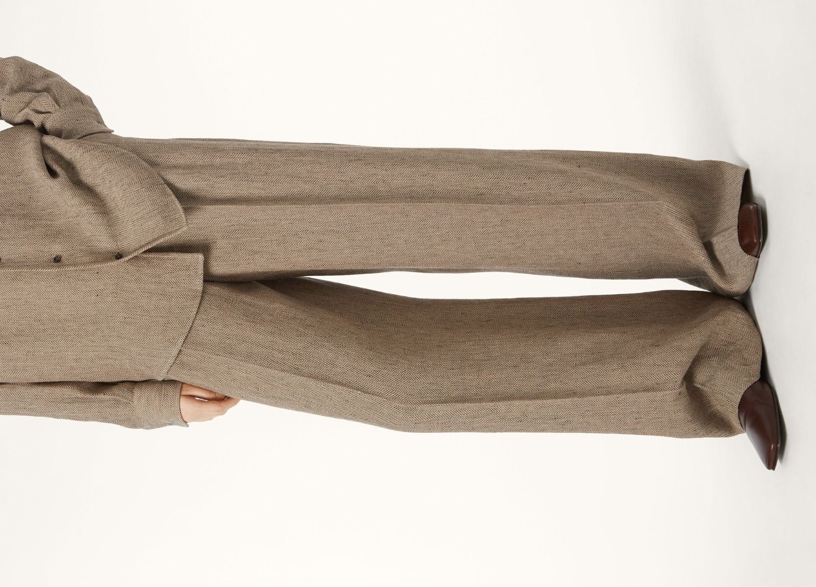 Loro Piana o1srvl11e0526 FAP3875 Nyack Pant in Beige Size 27" / US 4 / IT 40 - 8 Thumbnail
