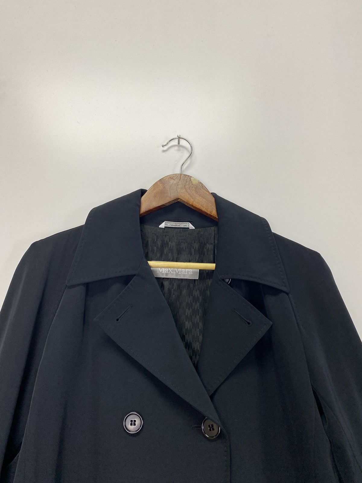 Designer Max Mara Black Jacket Size US M / EU 48-50 / 2 - 4 Thumbnail