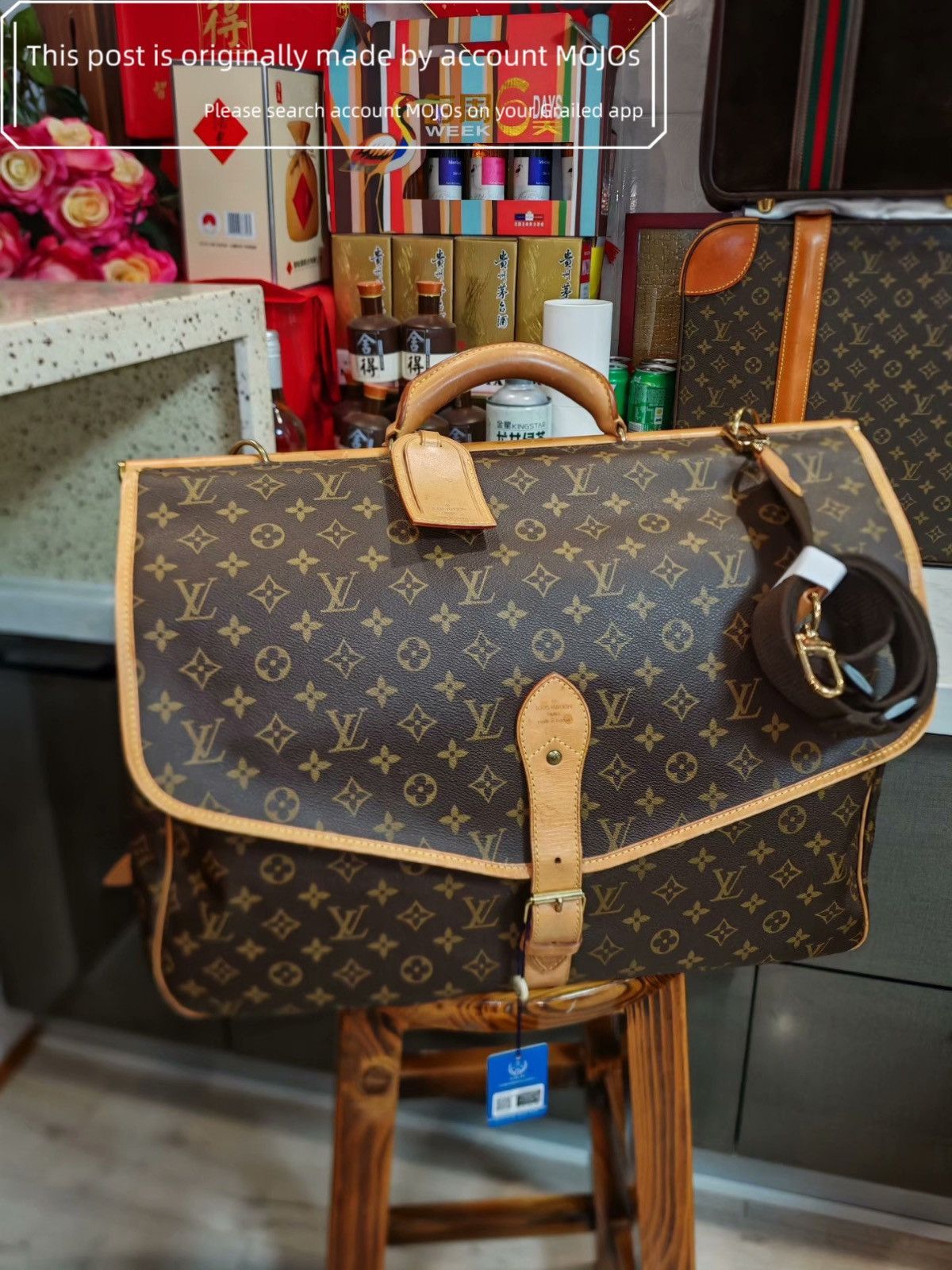 Louis Vuitton Louis Vuitton Keep-all 50 Monogram SP0956 mojos13461346 Size ONE SIZE - 2 Thumbnail