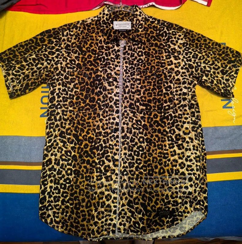 Neighborhood Neighborhood Leopard Print Short Sleeve Shirt Size US S / EU 44-46 / 1 - 1 Thumbnail