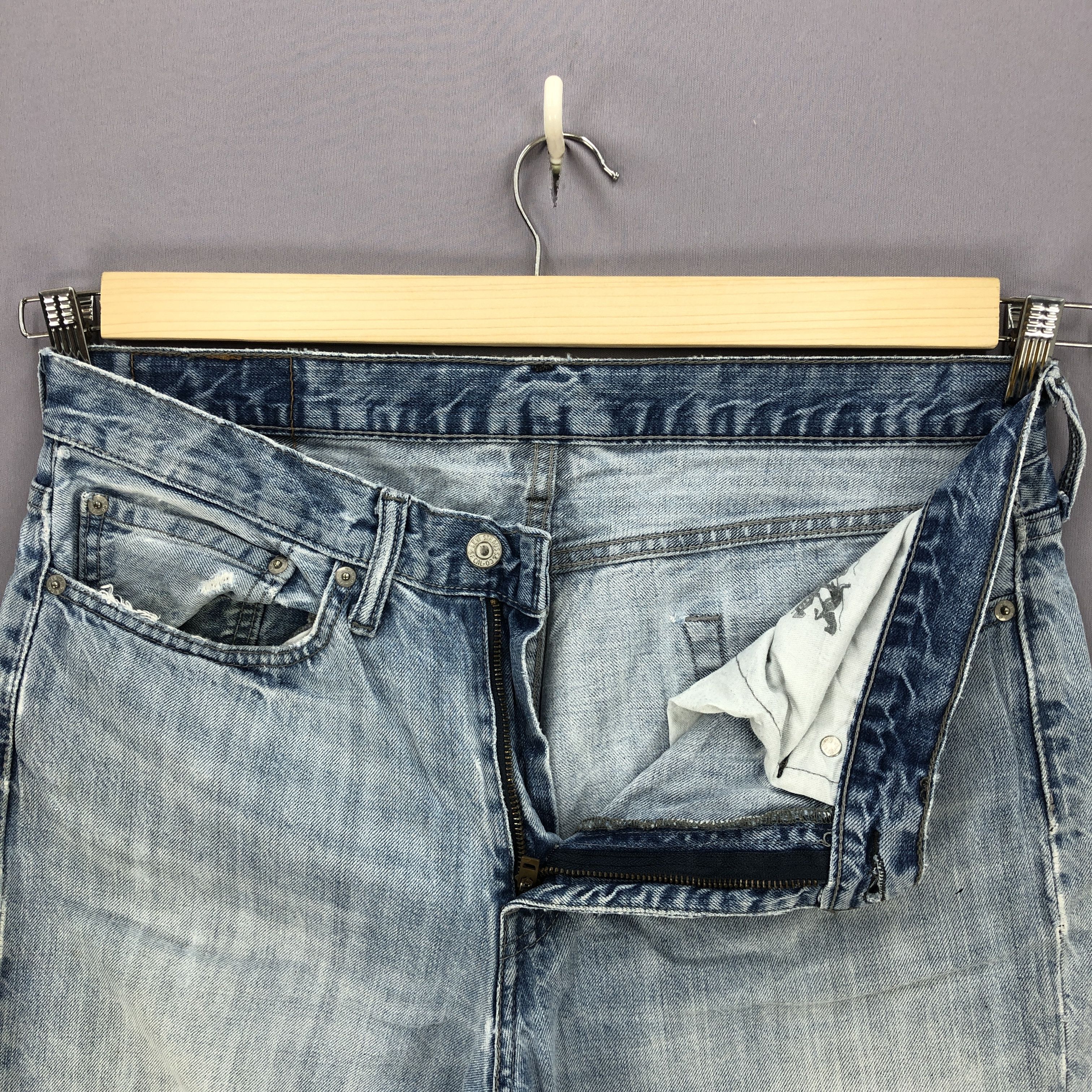 Levi's Vintage Levis Faded Blue Jeans Levi's Slim Skinny Denim Size US 36 / EU 52 - 6 Thumbnail
