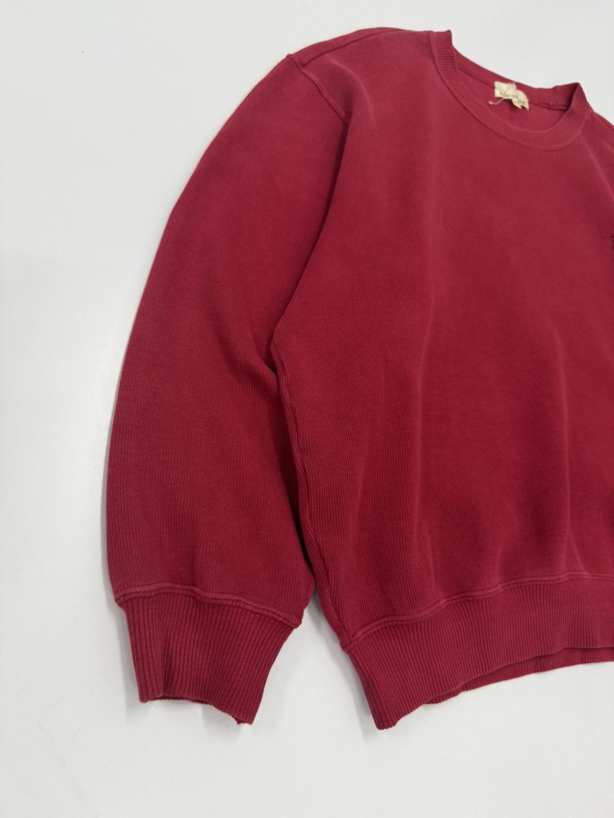 Trussardi 🔥 Vintage 90's Trussardi Heavy Cotton Sweatshirt - 42 Size US S / EU 44-46 / 1 - 3 Thumbnail