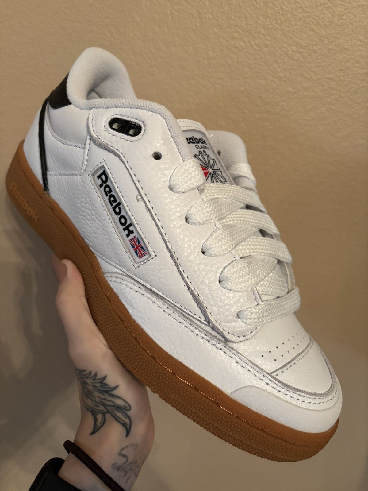 Reebok Reebok Club C Bulc 'White Black Gum' Size US 6.5 / EU 39-40 - 2 Thumbnail