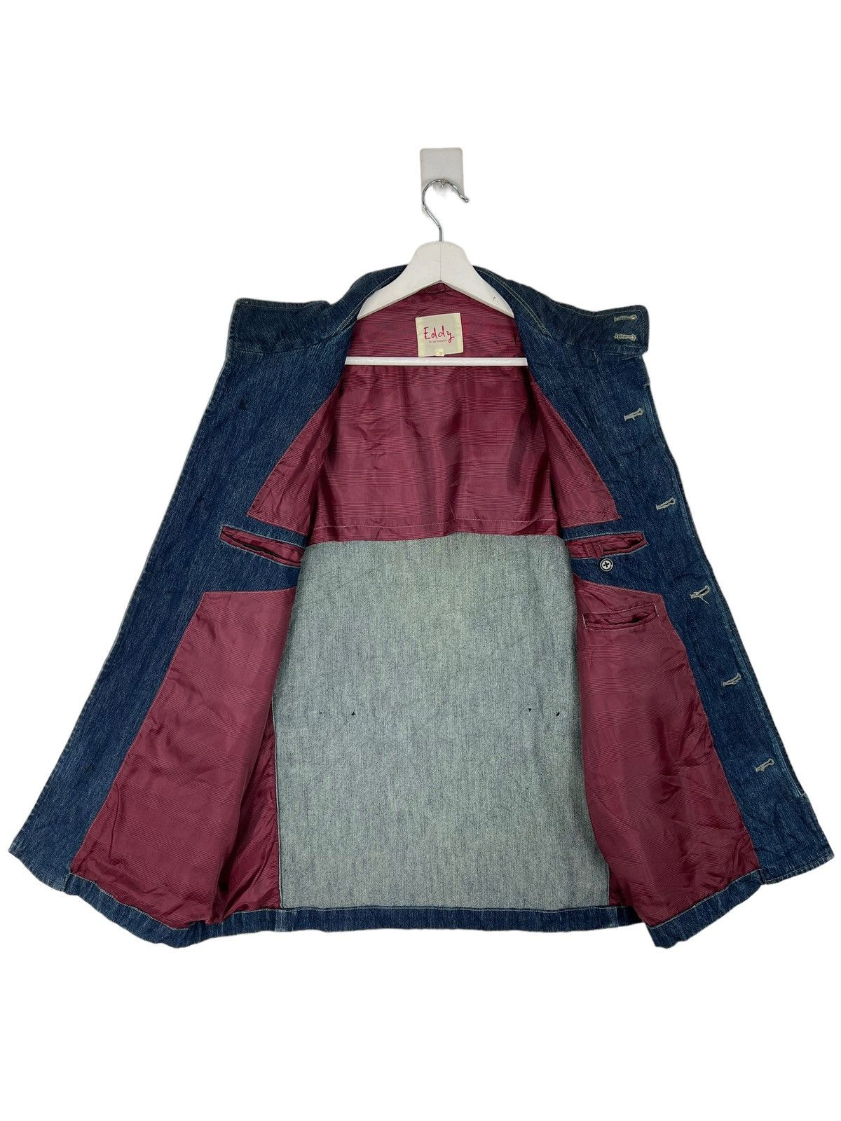 Japanese Brand 💥 EDDY DENIM CHORE JACKET Size US M / EU 48-50 / 2 - 7 Thumbnail