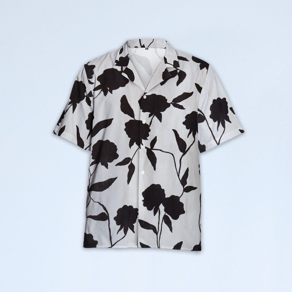 Designer Melo Floral-Print Shirt – Sophistication in Bloom Size US L / EU 52-54 / 3 - 1 Thumbnail