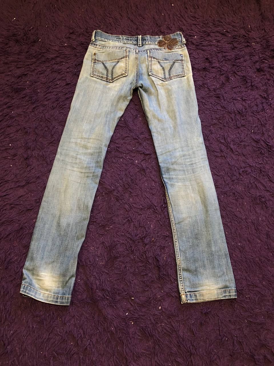 Vintage Miss Sixty Faded Denim Jeans Y2K Size 26