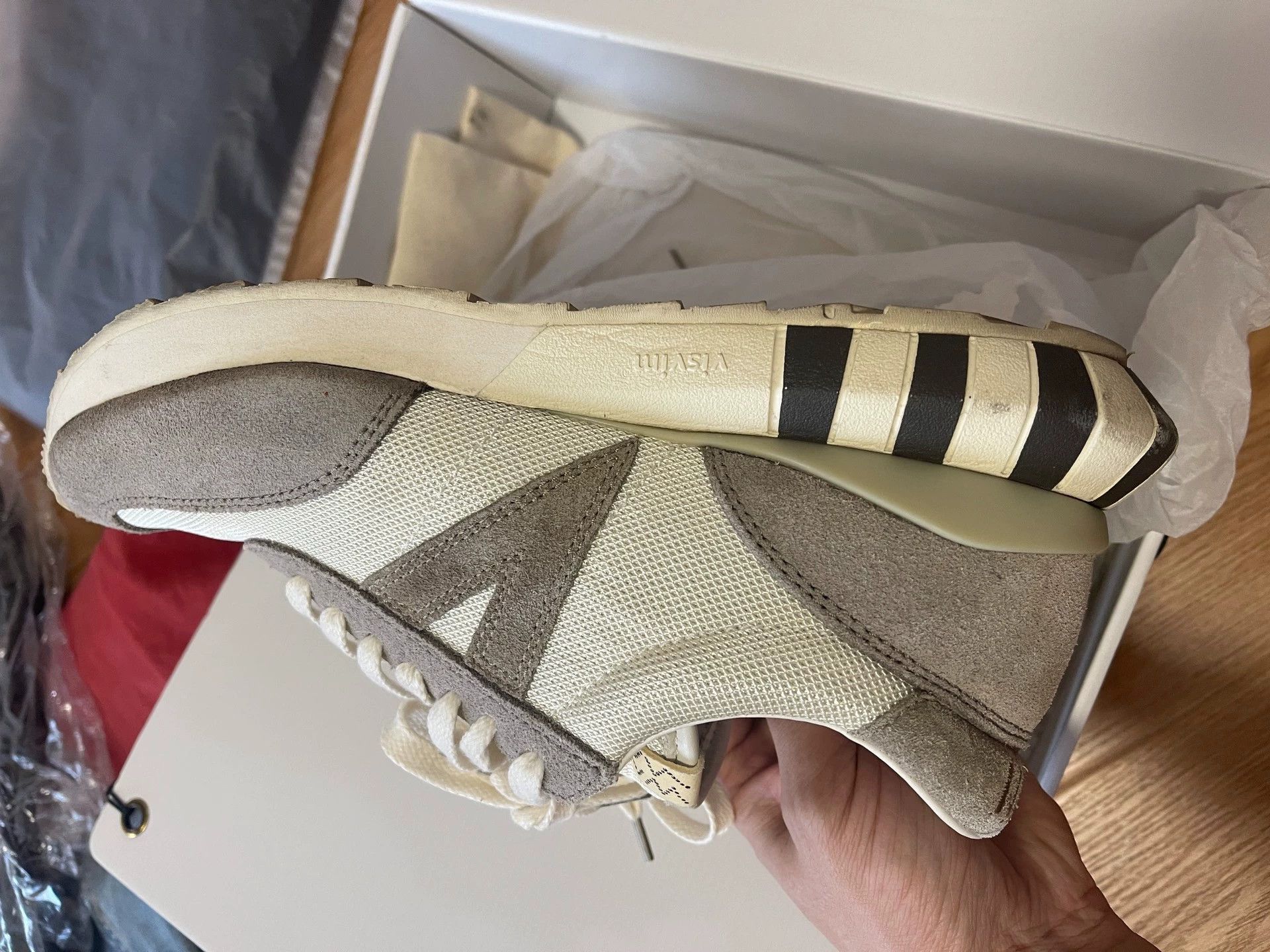 Visvim VISVIM ATTICA TRAINER 21ss US10 Full Leather Lining Barefoot Size US 10 / EU 43 - 4 Thumbnail