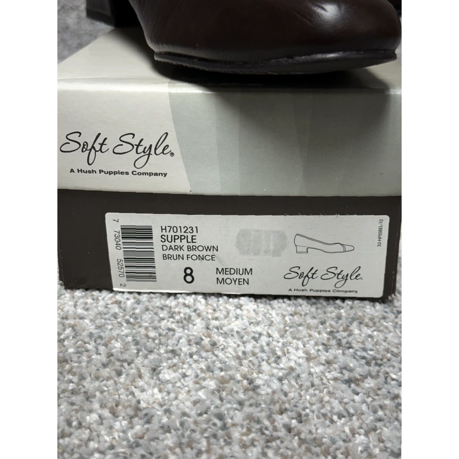 Hush Puppies Hush Puppies Pumps Women Size 8 Brown 90s Y2K Dark Academia Square Chunky Heel Size US 8 / IT 38 - 2 Thumbnail