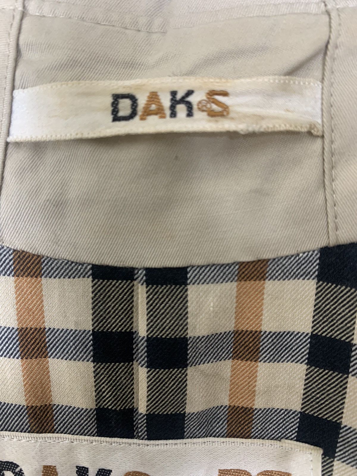 DAKS × Designer Daks By Simpson Ltd England Designer Luxury long Coat Size M / US 6-8 / IT 42-44 - 10 Thumbnail