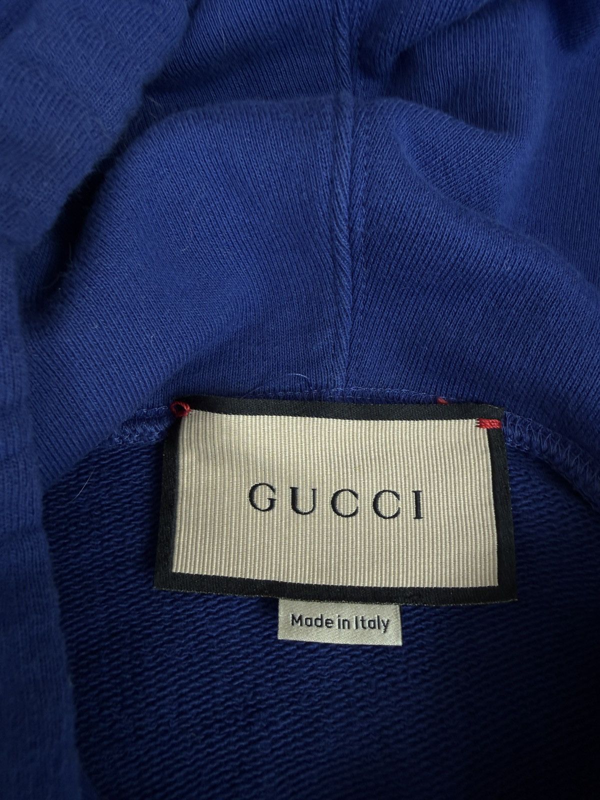 Gucci Eschantology blue yellow striped hoodie Size US M / EU 48-50 / 2 - 4 Thumbnail