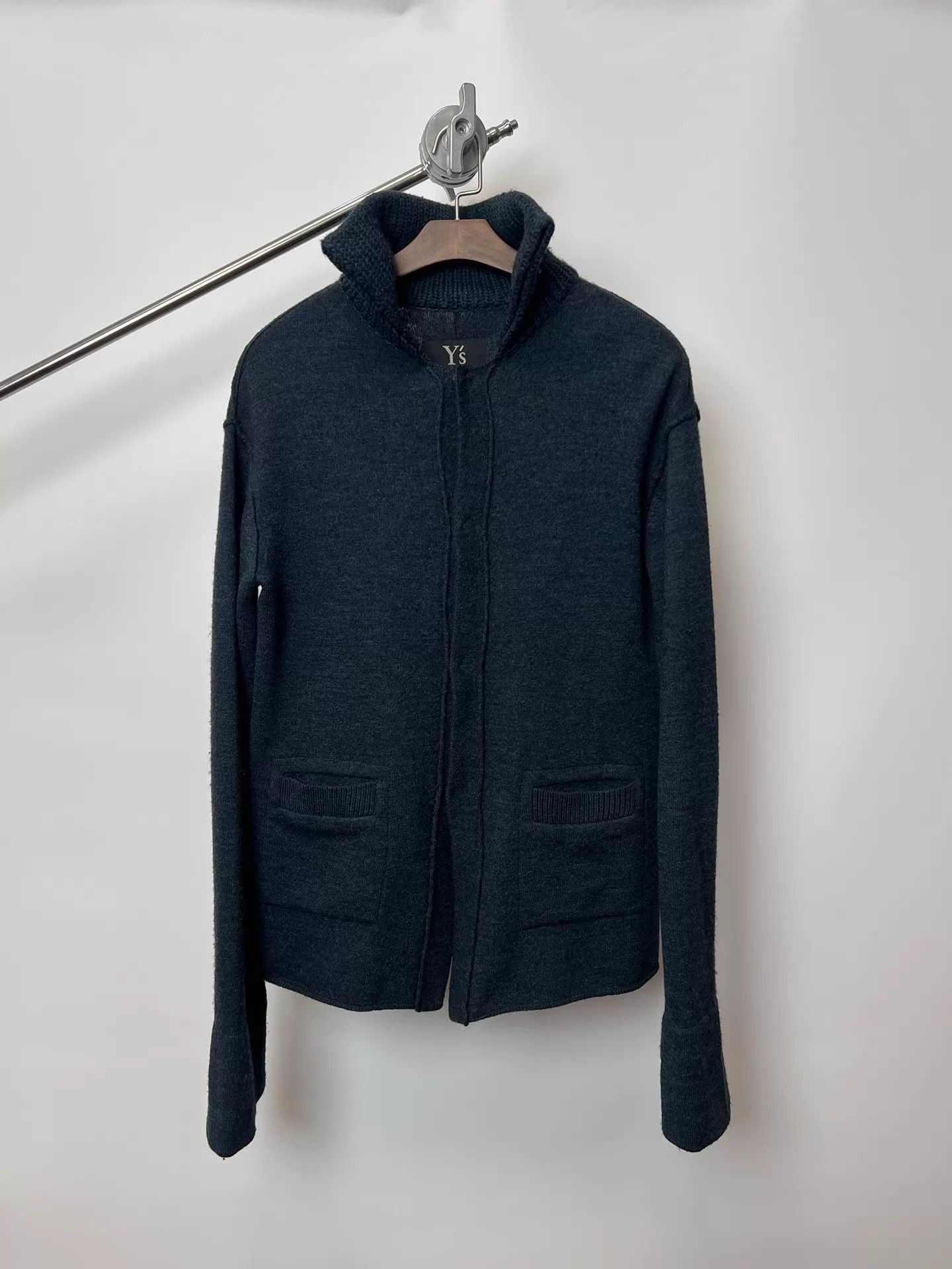 Yohji Yamamoto Yohji Yamamoto YS variegated wool ext sleeve cardigan JPN Size US L / EU 52-54 / 3 - 1 Thumbnail