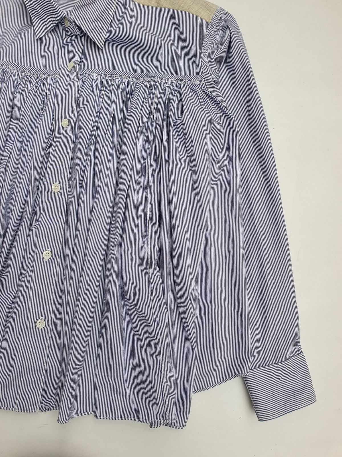 Comme des Garcons × Comme des Garcons Homme Plus AW1998 MAINLINE Deconstructed Ruffle Shirt Size US S / EU 44-46 / 1 - 5 Thumbnail