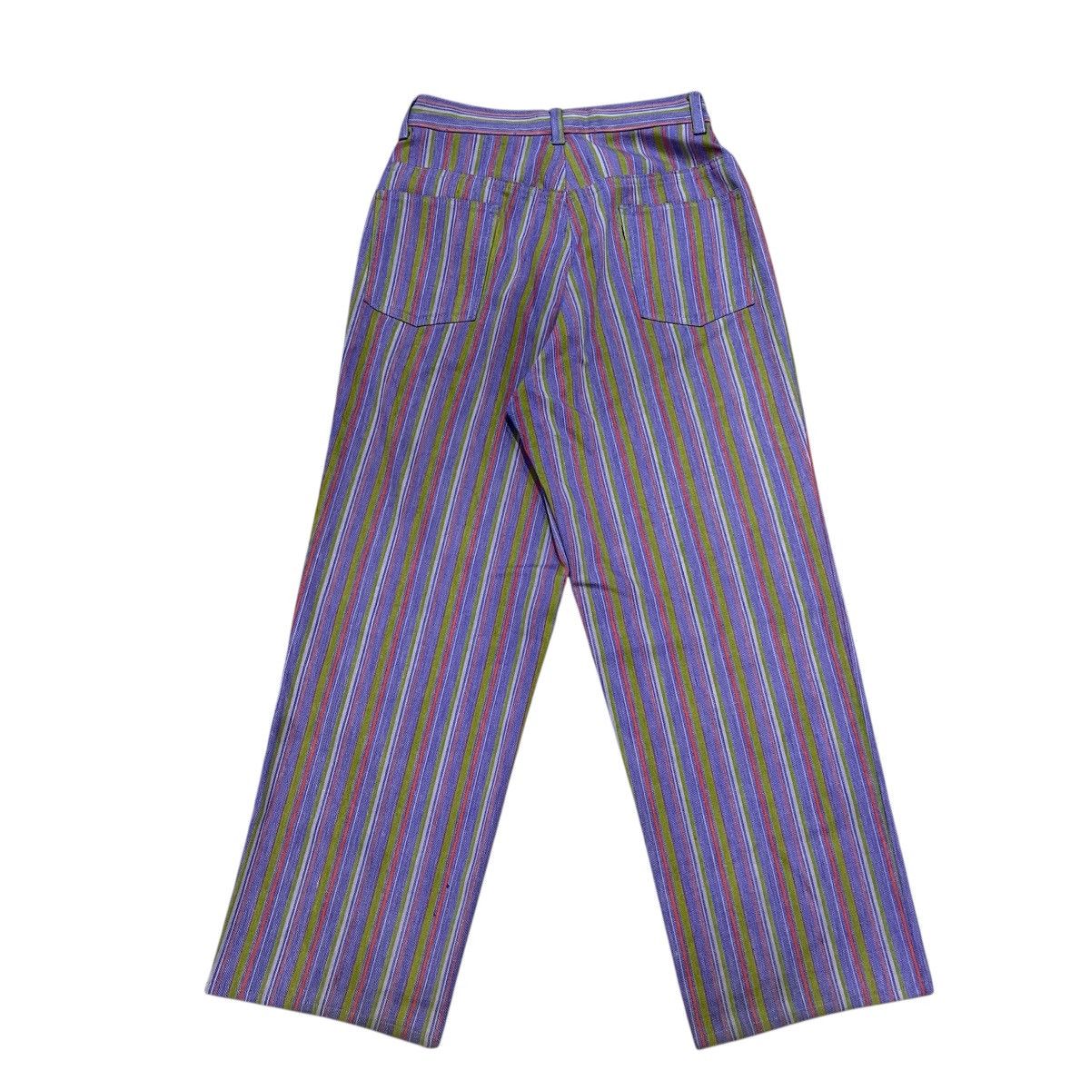 Levi's × Levi's Vintage Clothing × Vintage VINTAGE LEVIS FOR GALS STA PREST PURPLE STRIPE Size 25" / US 0 / IT 36 - 2 Thumbnail