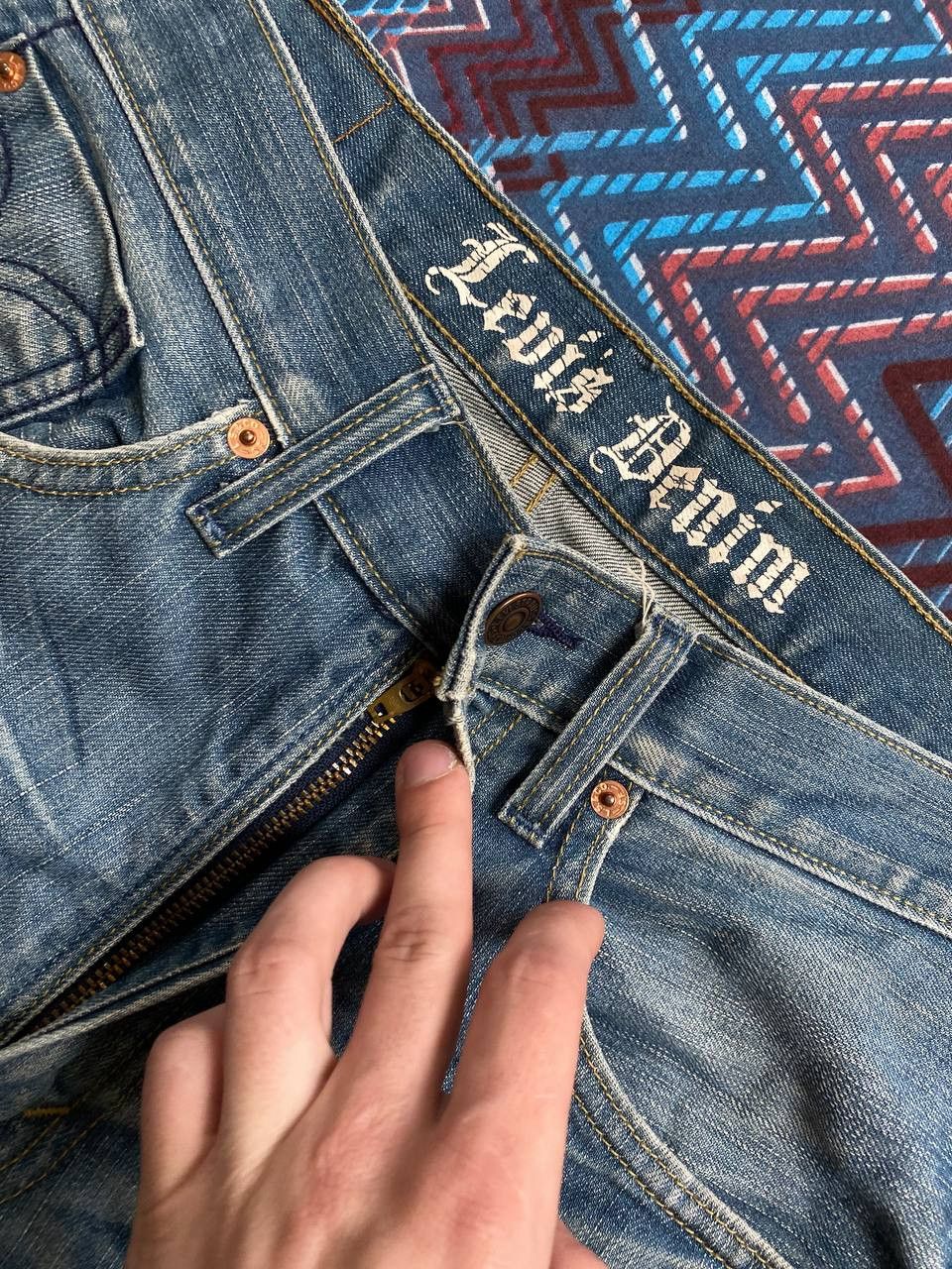 Levi's × Vintage Vintage Levis jeans stoned wash distressed Size US 32 / EU 48 - 10 Thumbnail