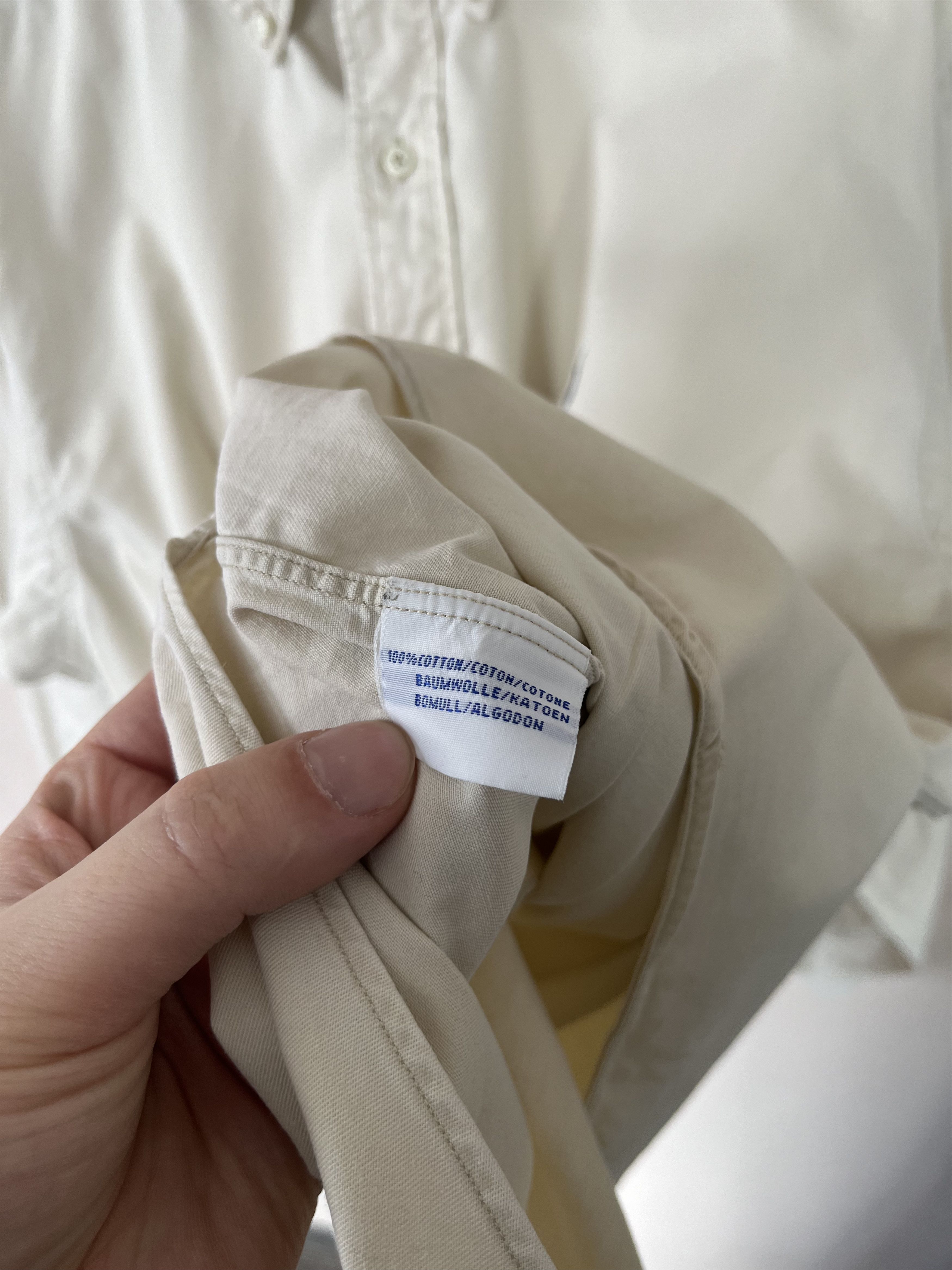 Polo Ralph Lauren Vintage Polo Ralph Lauren Boxy Shirt Men XL Button Size US XL / EU 56 / 4 - 17 Thumbnail