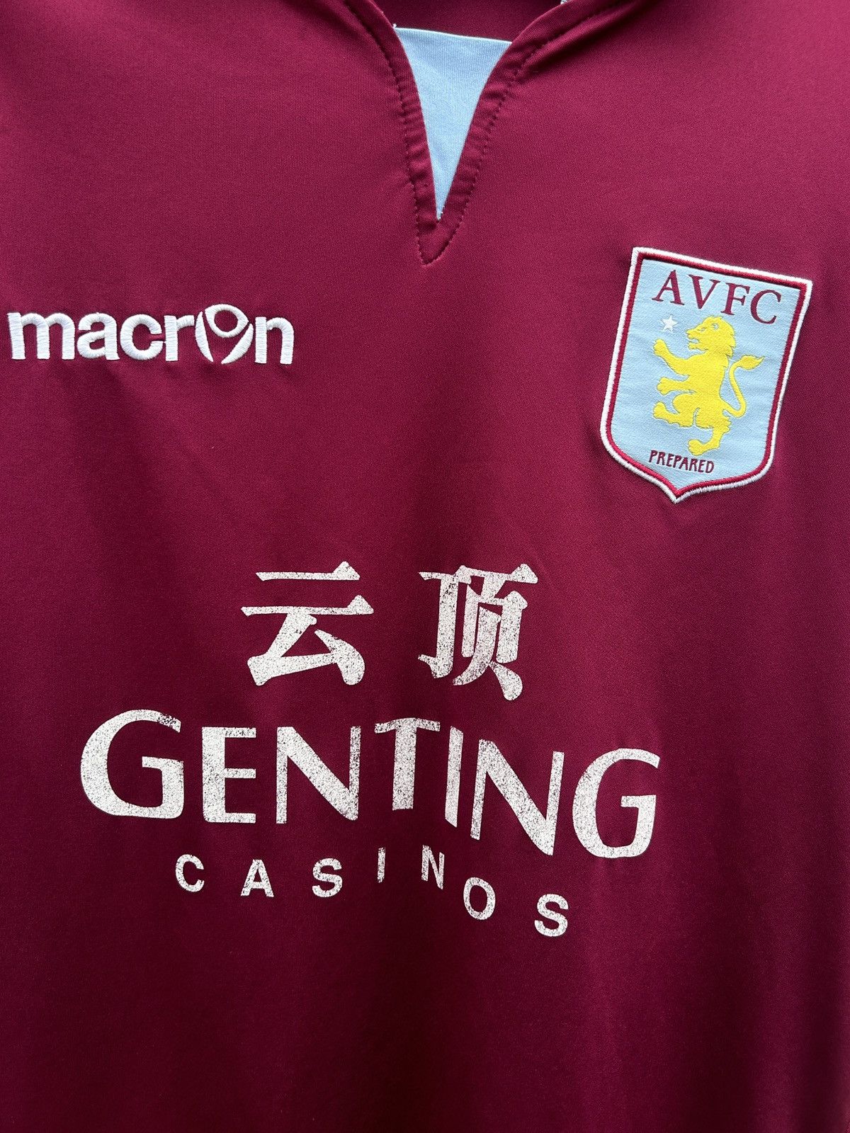 Macron Macron Aston Villa 2012/13 Home Kit Soccer Jersey Size US L / EU 52-54 / 3 - 3 Thumbnail