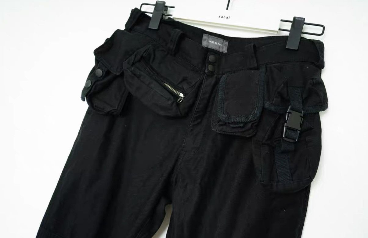 Sage De Cret Sage de Cret Rare Grenade Pocket Wide-Leg Military Pants Size US 32 / EU 48 - 4 Thumbnail