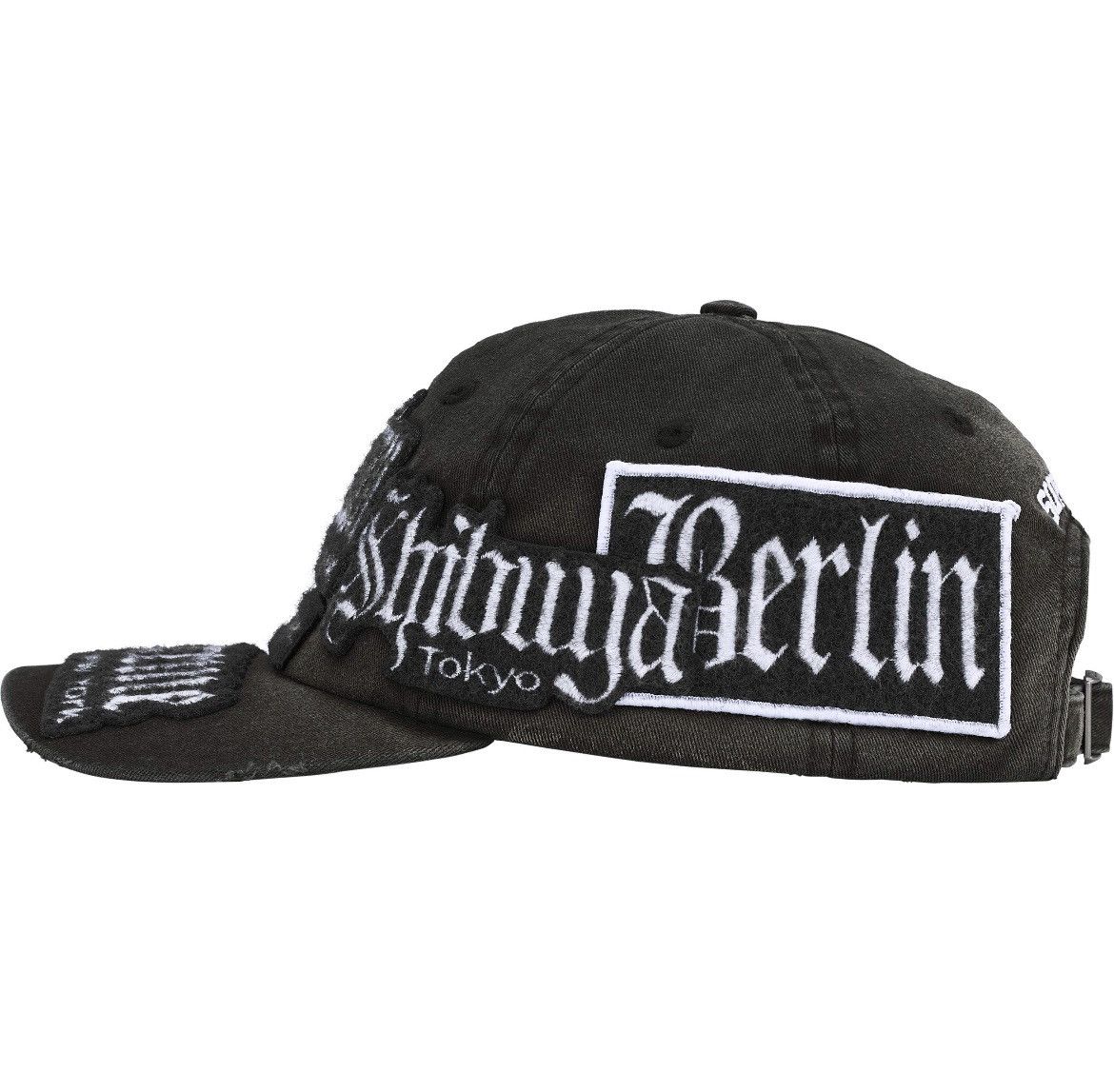Supreme Supreme City Patches 6-Panel Black SS26 Size ONE SIZE - 3 Thumbnail