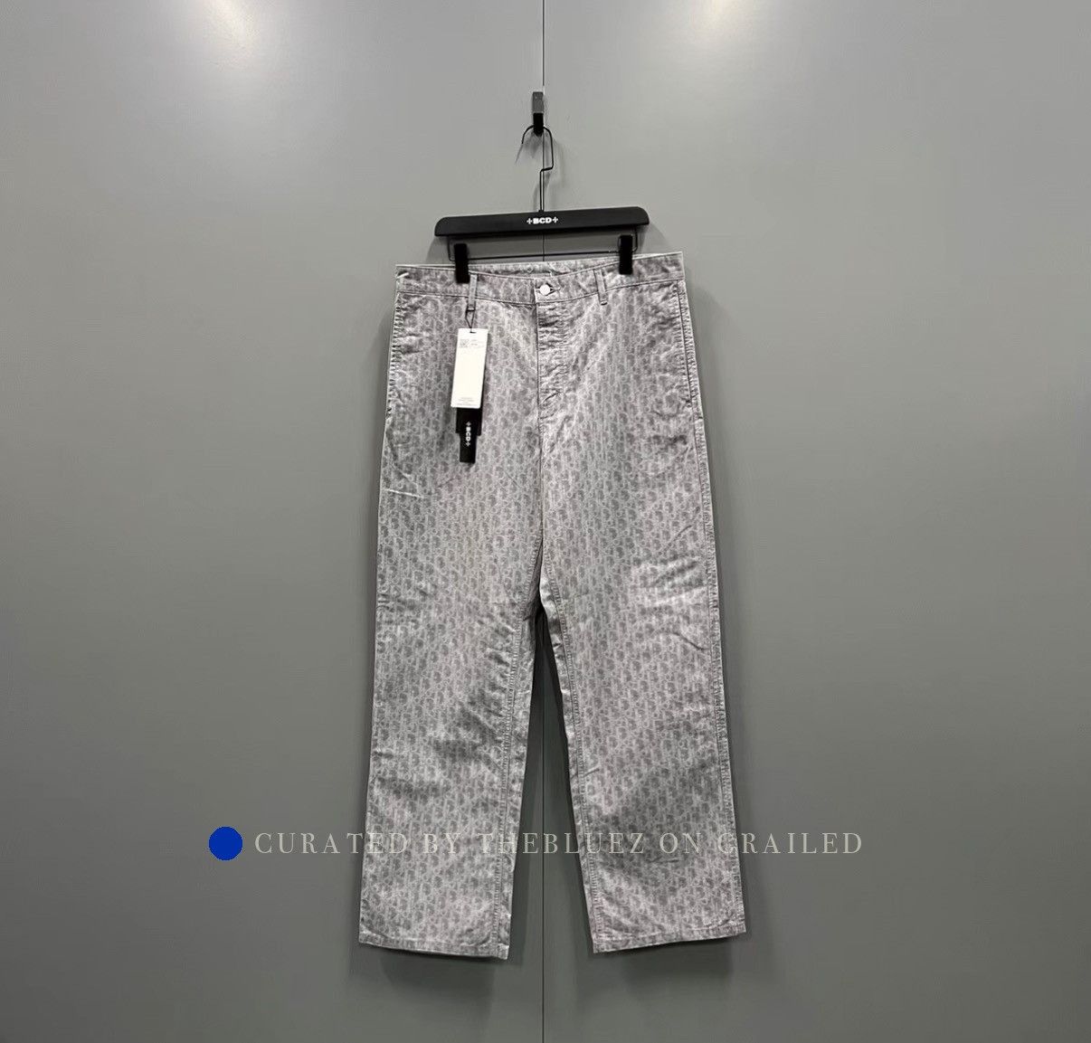 Dior Stylish Gray Casual Pants Size 36 Size US 36 / EU 52 - 1 Thumbnail