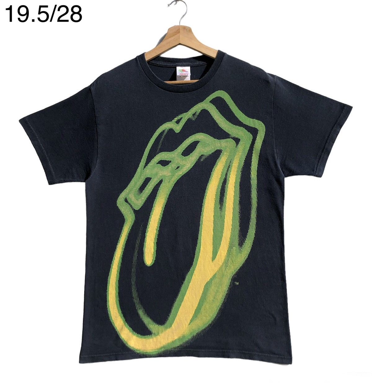 image of Band Tees x The Rolling Stones Vintage The Rolling Stones in Black, Men's (Size Medium)