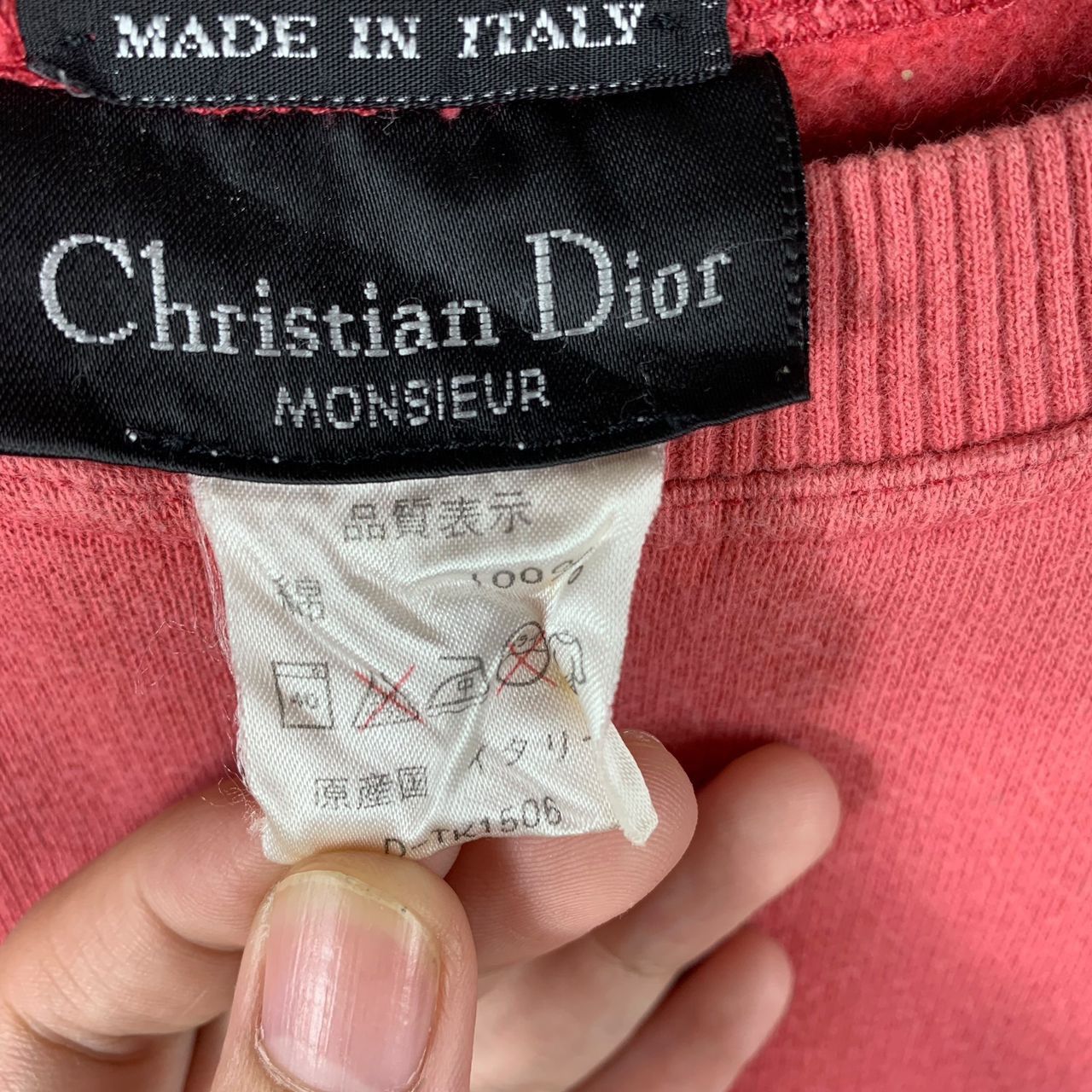 Christian Dior Monsieur × Vintage Vintage CHRISTIAN DIOR Monsiur sweatshirt Size US M / EU 48-50 / 2 - 9 Thumbnail