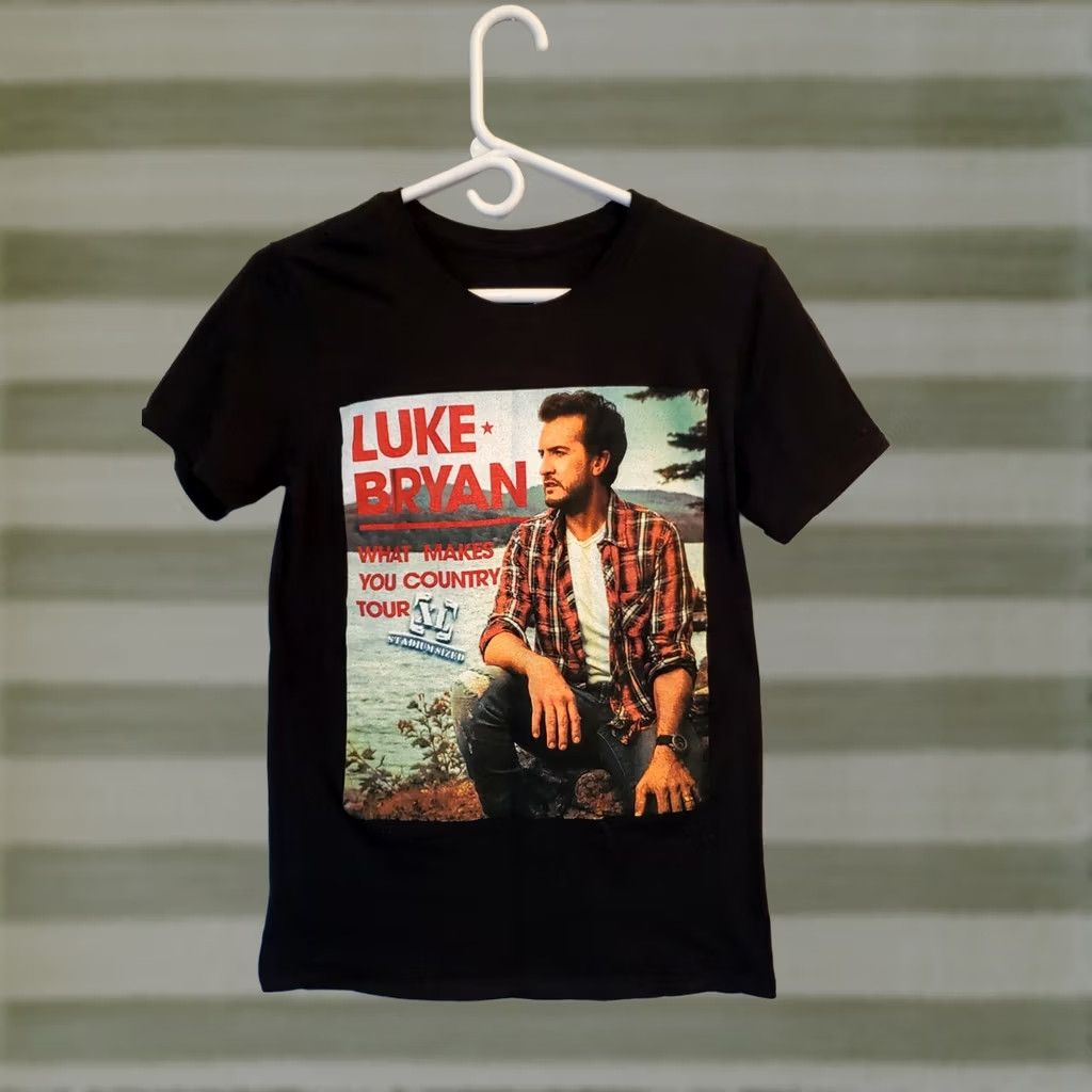 Vintage Luke Bryan Tour Shirt Country What Makes You 2018 Size Small Men Size US S / EU 44-46 / 1 - 1 Thumbnail