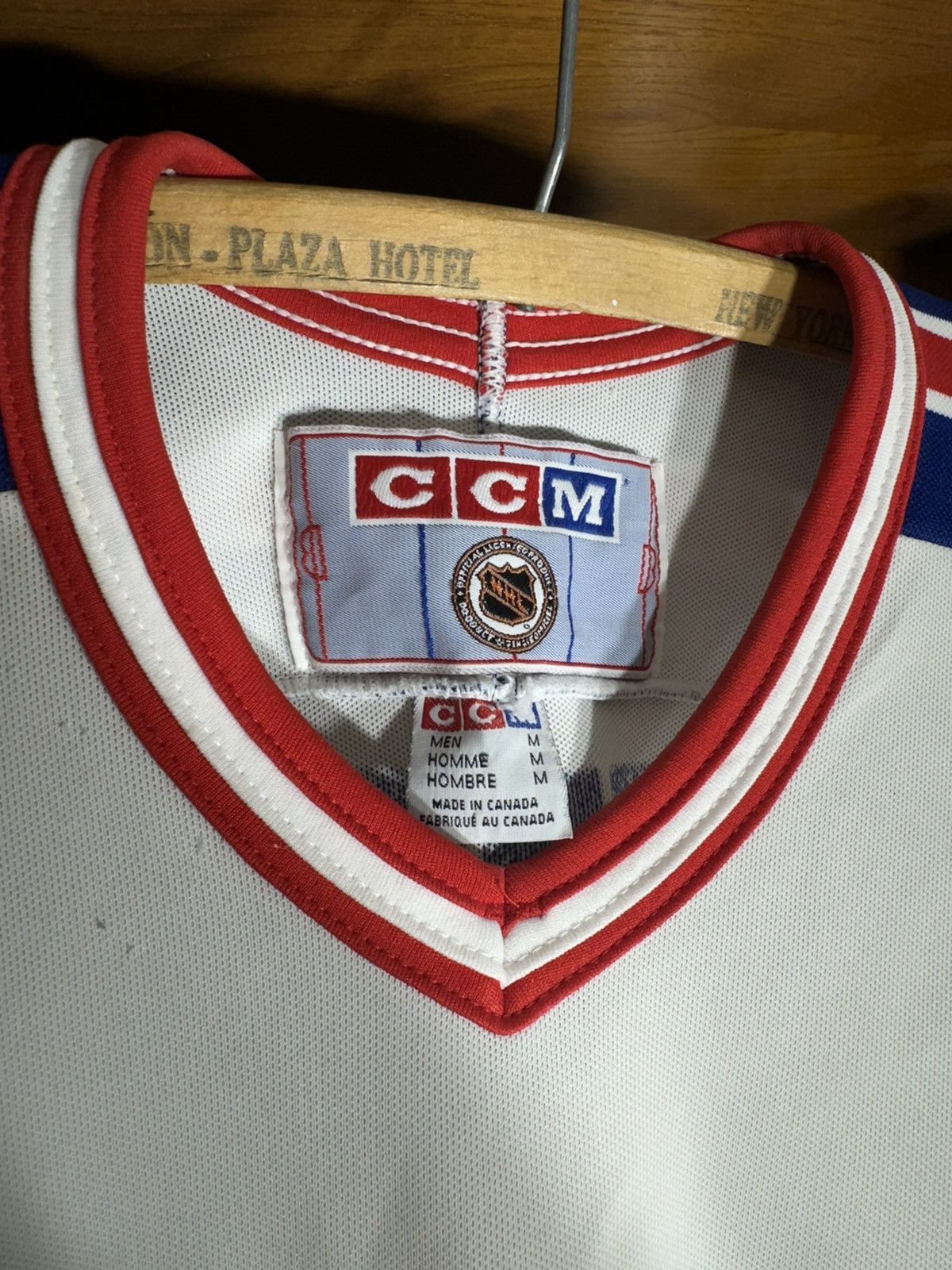 Vintage Vintage CCM Signed New York Rangers Jersey Size US M / EU 48-50 / 2 - 5 Thumbnail