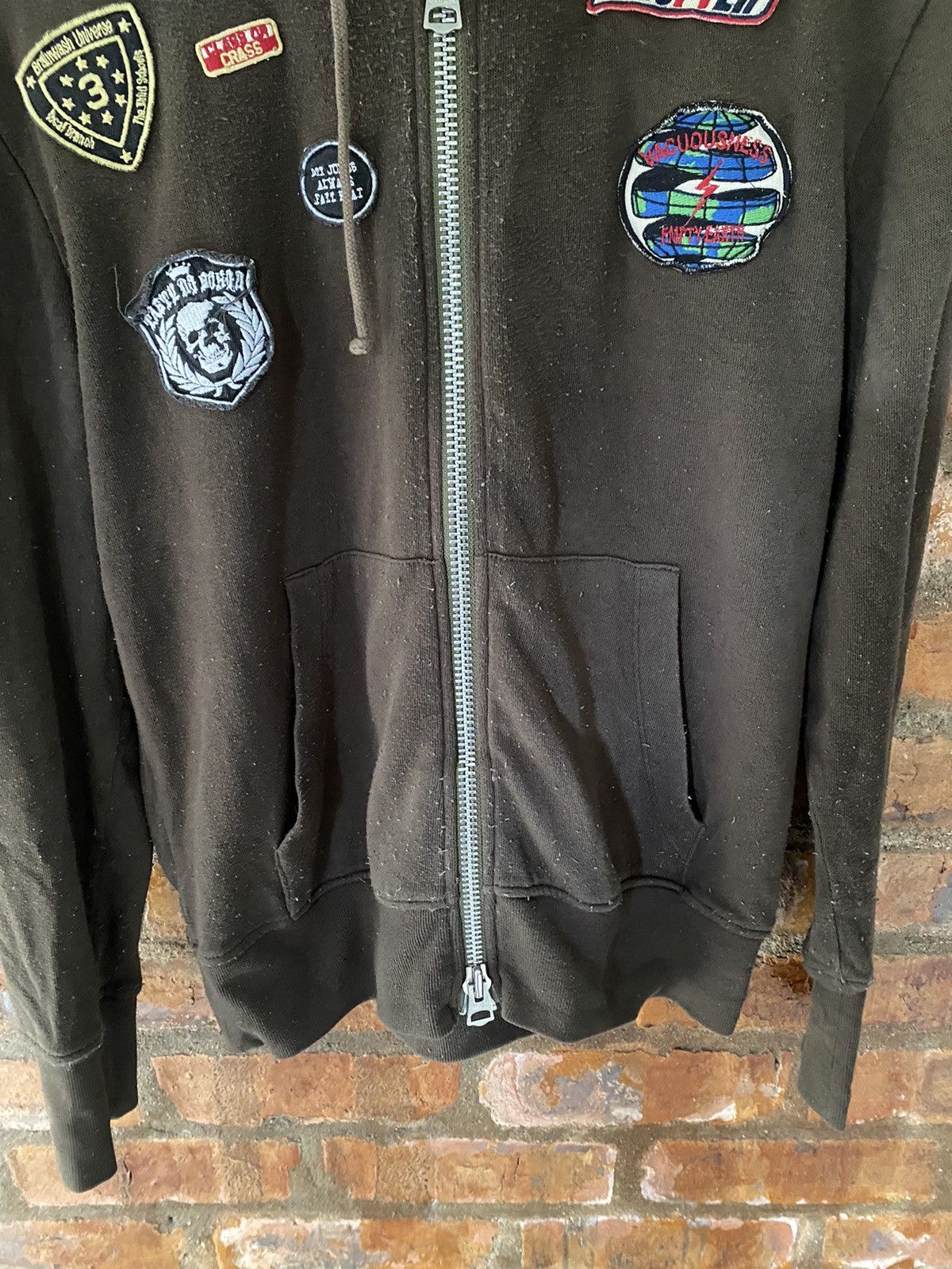 PPFM 2000s PPFM patch Mechanic punk hoodie Size US M / EU 48-50 / 2 - 4 Thumbnail