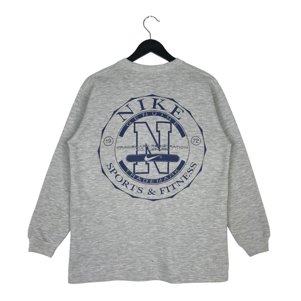 Nike Nike Sweatshirt Grey Crewneck Pullover Jumper Size US M / EU 48-50 / 2 - 1 Thumbnail