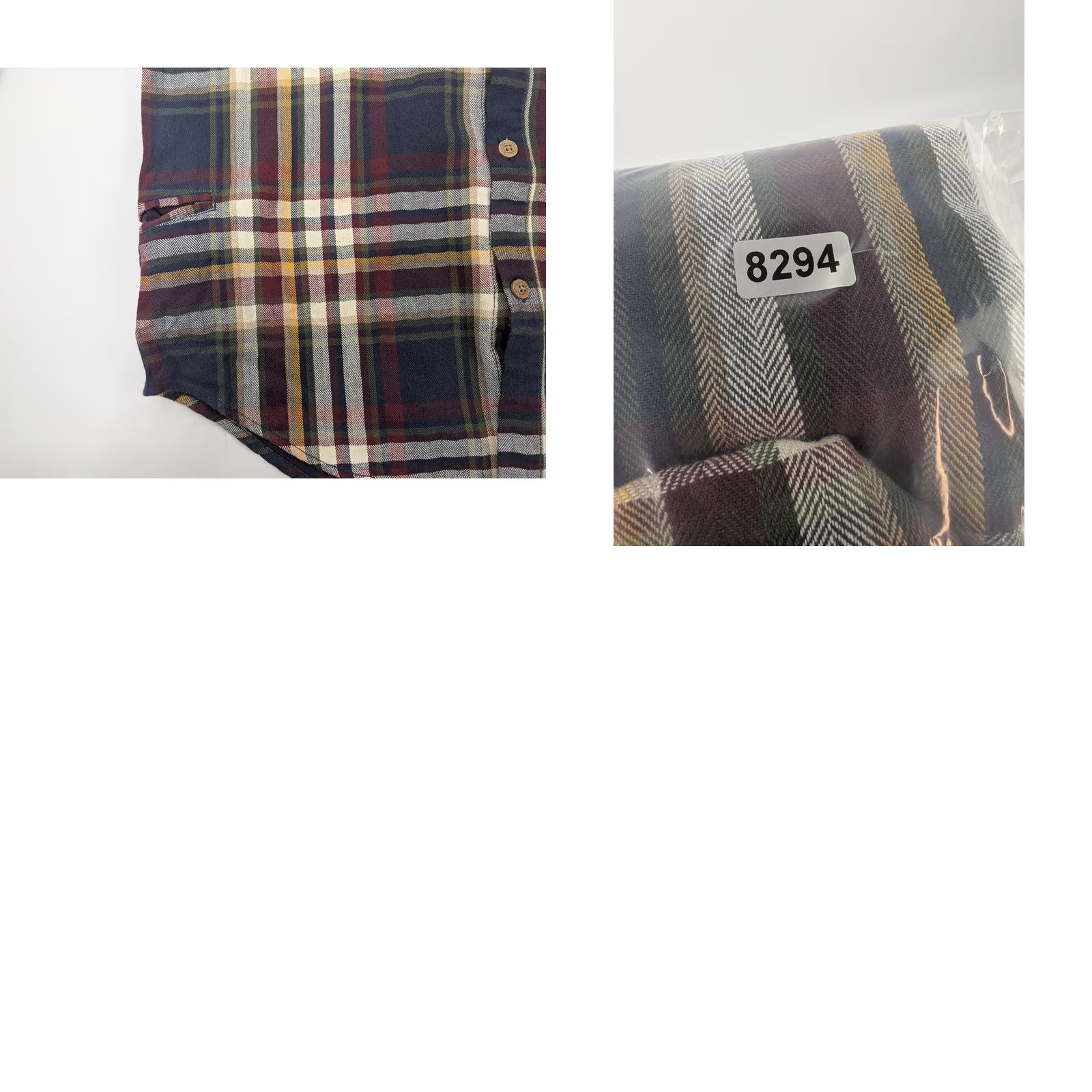 Vintage Staple Rugged Outdoors Plaid Chambray Button Down Shirt Mens M Cotton Size US M / EU 48-50 / 2 - 9 Thumbnail