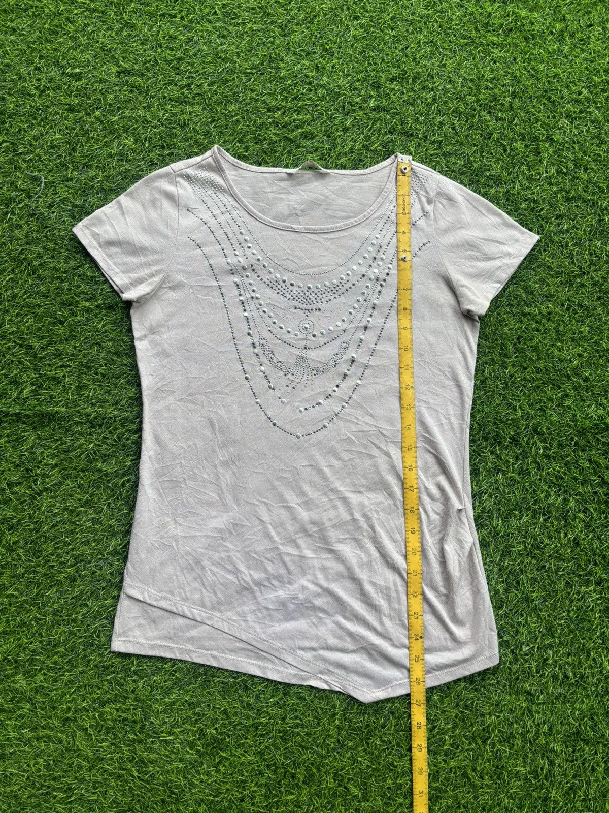 Hysteric Glamour Y2k Olivia Hassler Necklace Style Tshirt Size M / US 6-8 / IT 42-44 - 9 Thumbnail