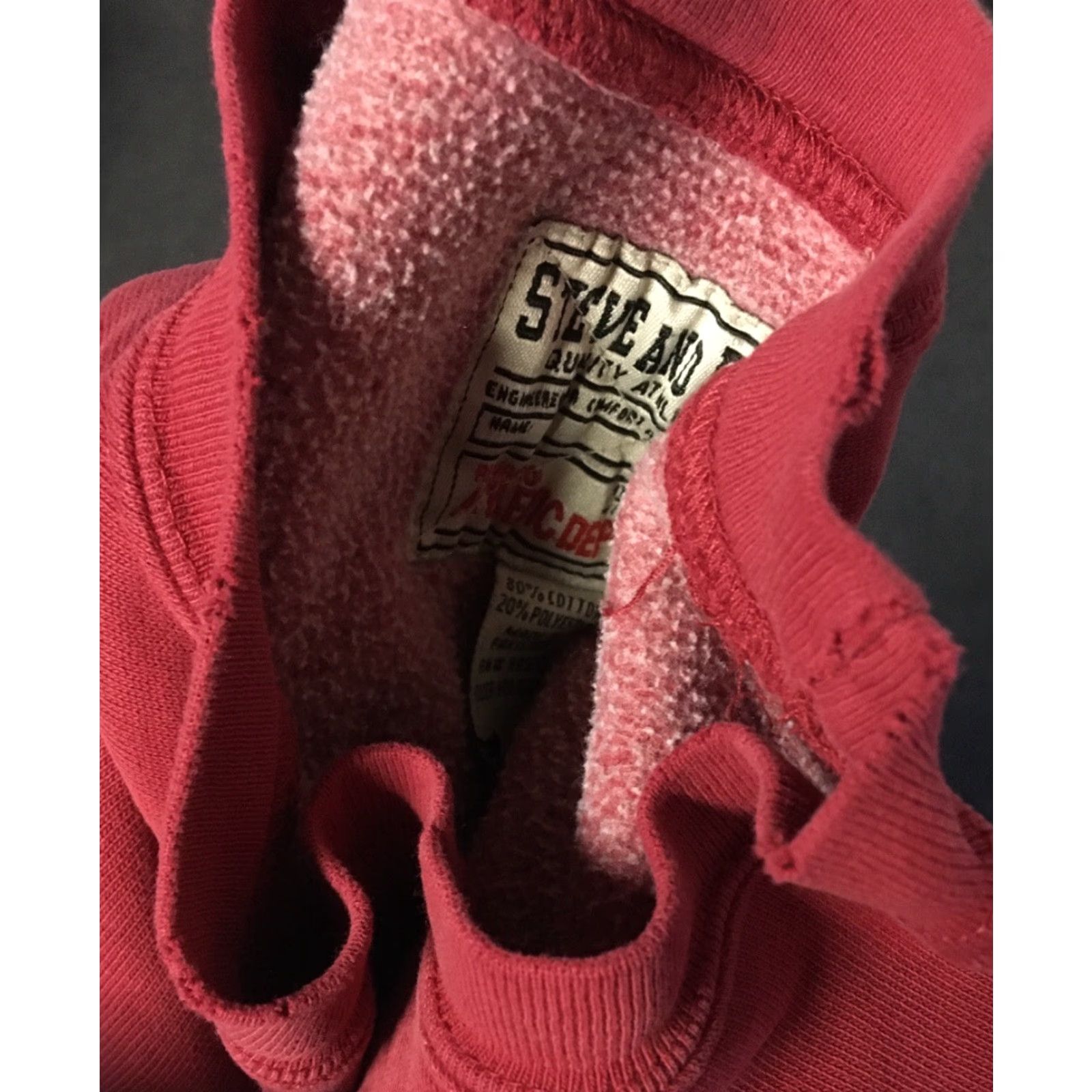 Vintage VINTAGE University Of Minnesota Hoodie L Red 90s Grunge Reversible Weave Sweatshirt School Track Pullover Mens Size US L / EU 52-54 / 3 - 5 Thumbnail