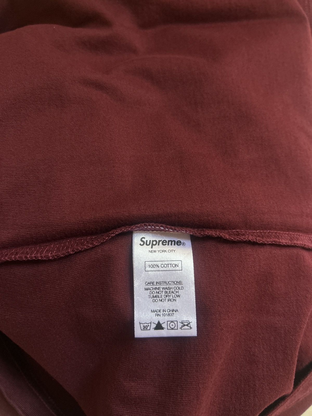 Playboy × Supreme '18 Supreme x Playboy Pocket Tee Size US L / EU 52-54 / 3 - 7 Thumbnail