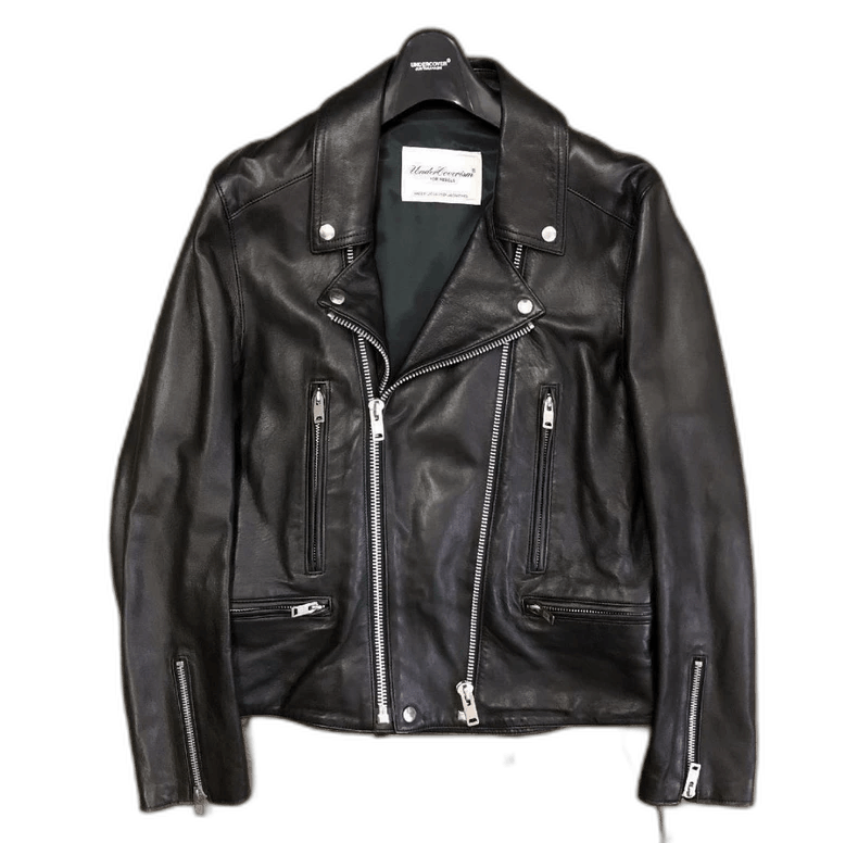 ジャケット・アウター undercoverism leather ridersjacket UNDERCOVER 