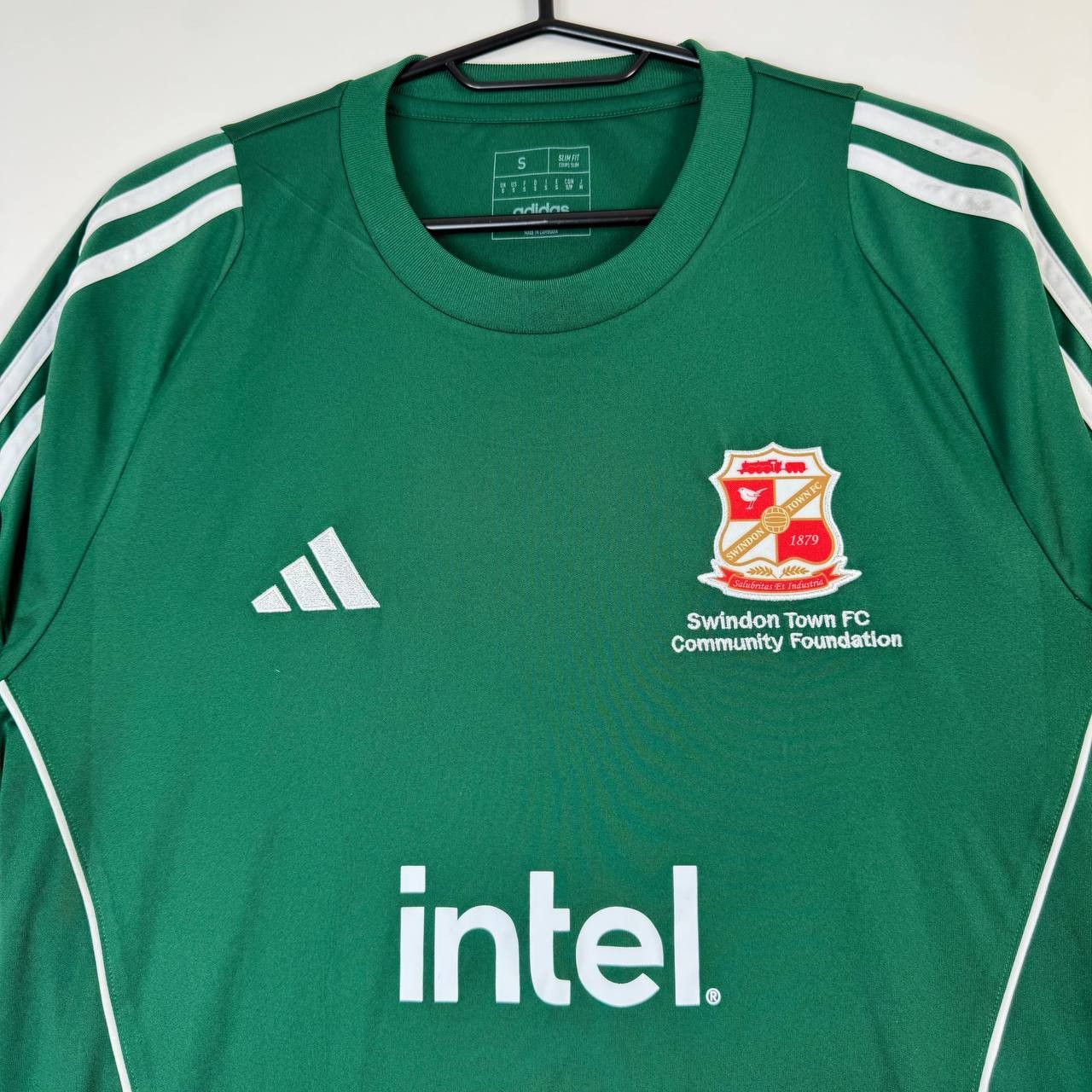 Adidas Adidas Swindon Town FC Jersey Green Intel Mens Size S Size US S / EU 44-46 / 1 - 2 Thumbnail