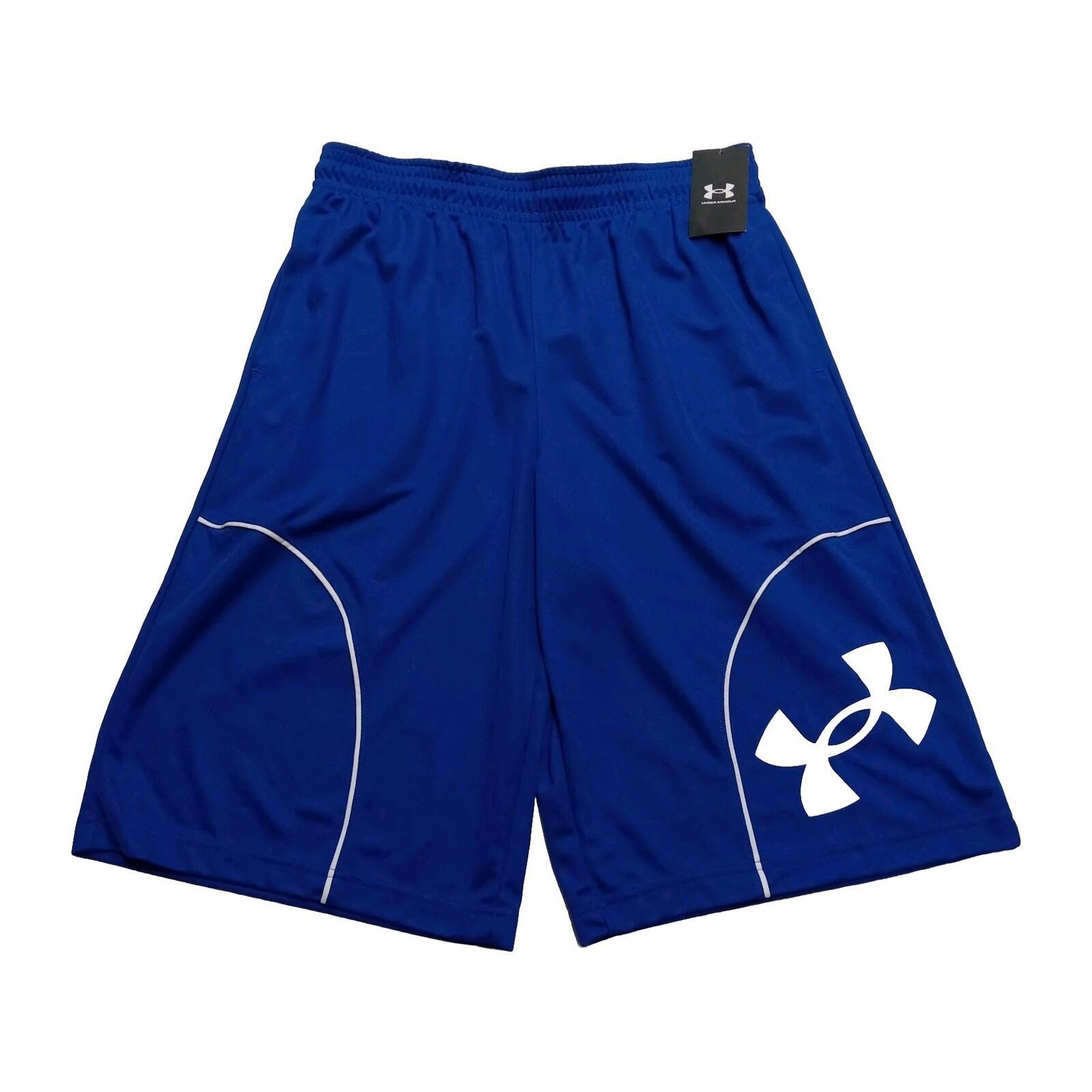 Under Armour Under Armour Men’s Big & Tall Basketball Shorts Blue LT Size US 32 / EU 48 - 1 Thumbnail