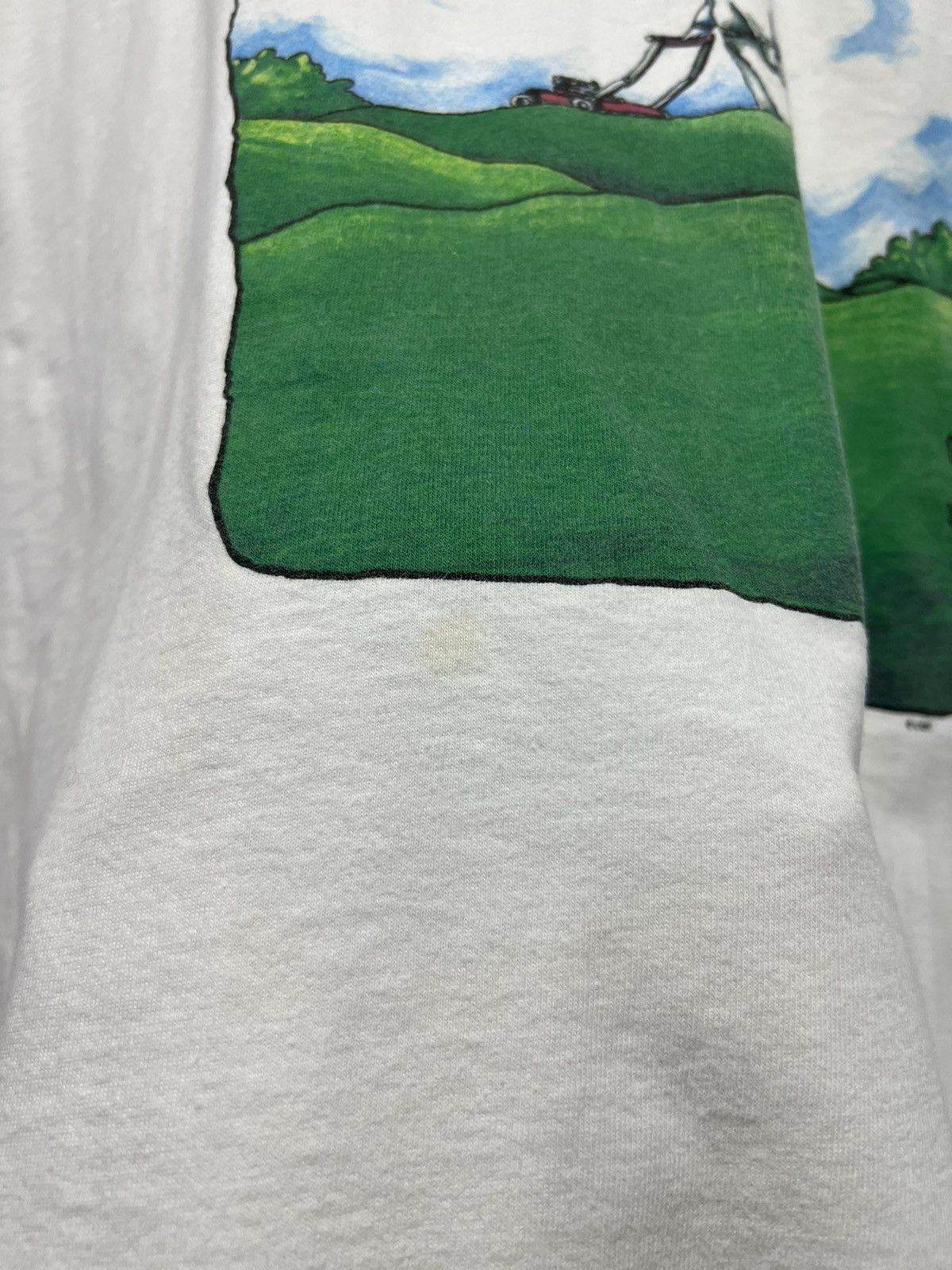 Vintage Vintage 90’s The Lawn Ranger Parody Tshirt Size US XL / EU 56 / 4 - 3 Thumbnail