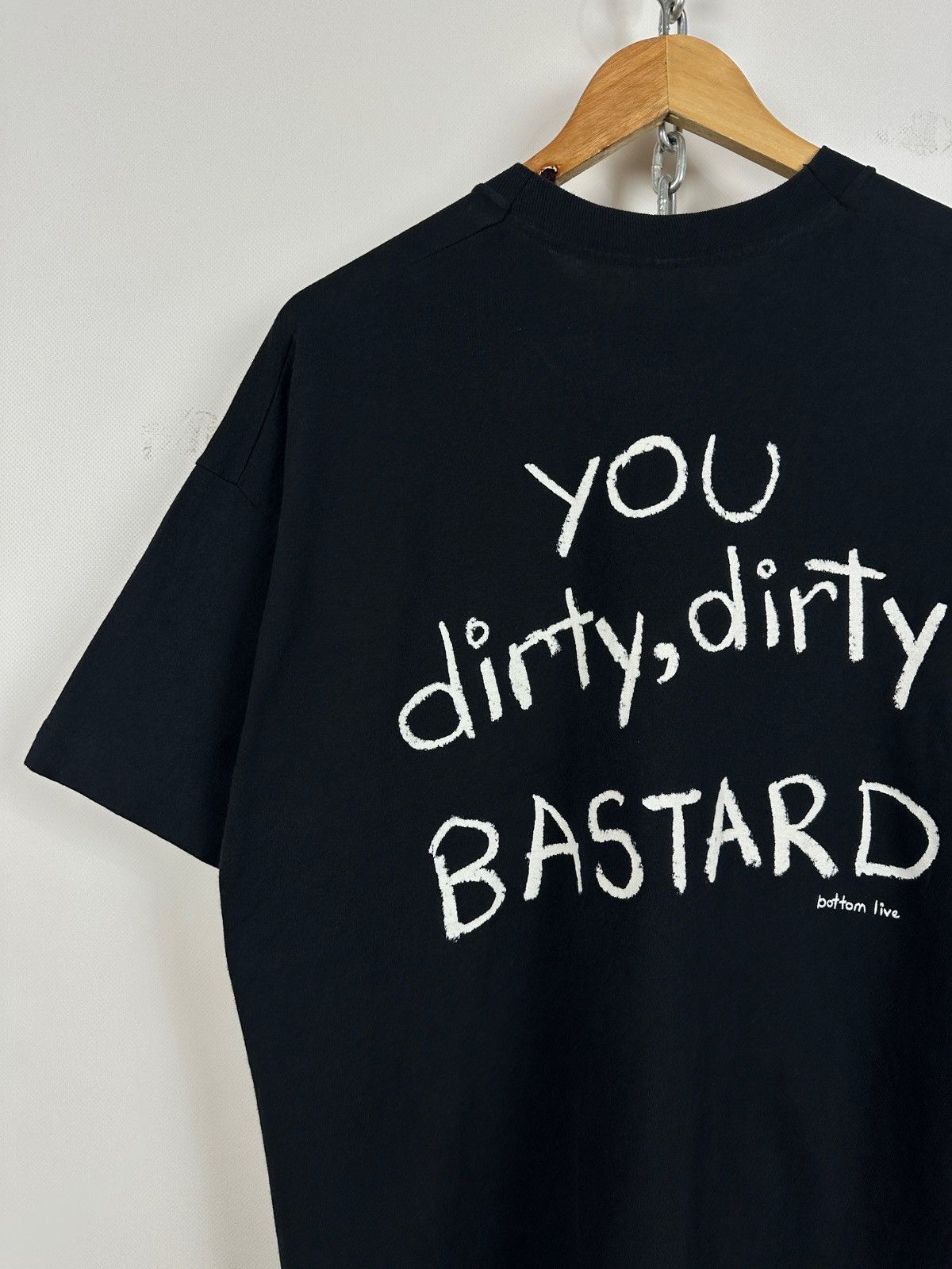 Vintage Vintage Richie + Eddie Are Arseholes Bottom Live T-Shirt Size US XL / EU 56 / 4 - 12 Thumbnail