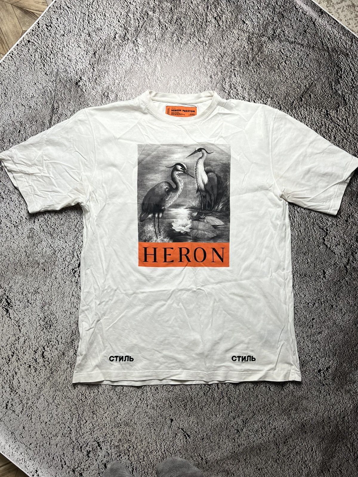 Heron Preston Heron preston birds classic t shirt стиль Size US L / EU 52-54 / 3 - 1 Thumbnail