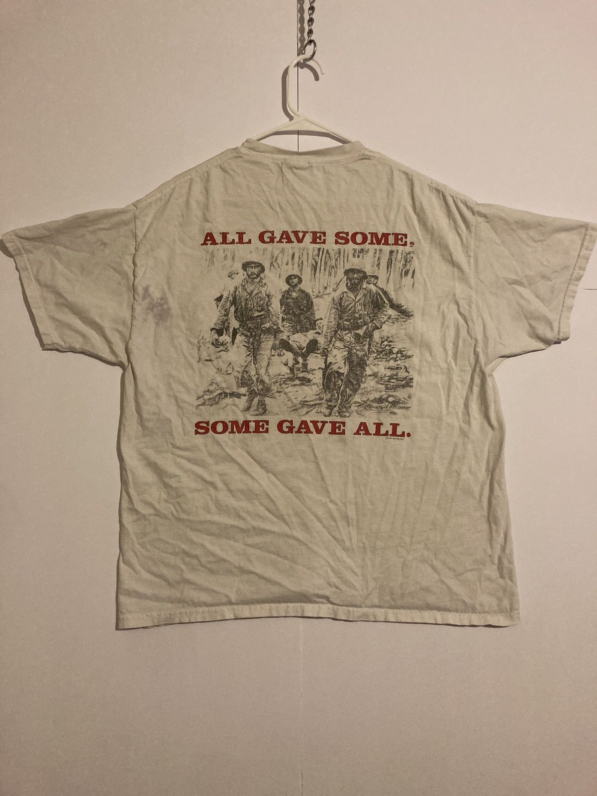 Vintage Vintage Pow Mia Some Gave All Tee Size US XL / EU 56 / 4 - 1 Thumbnail