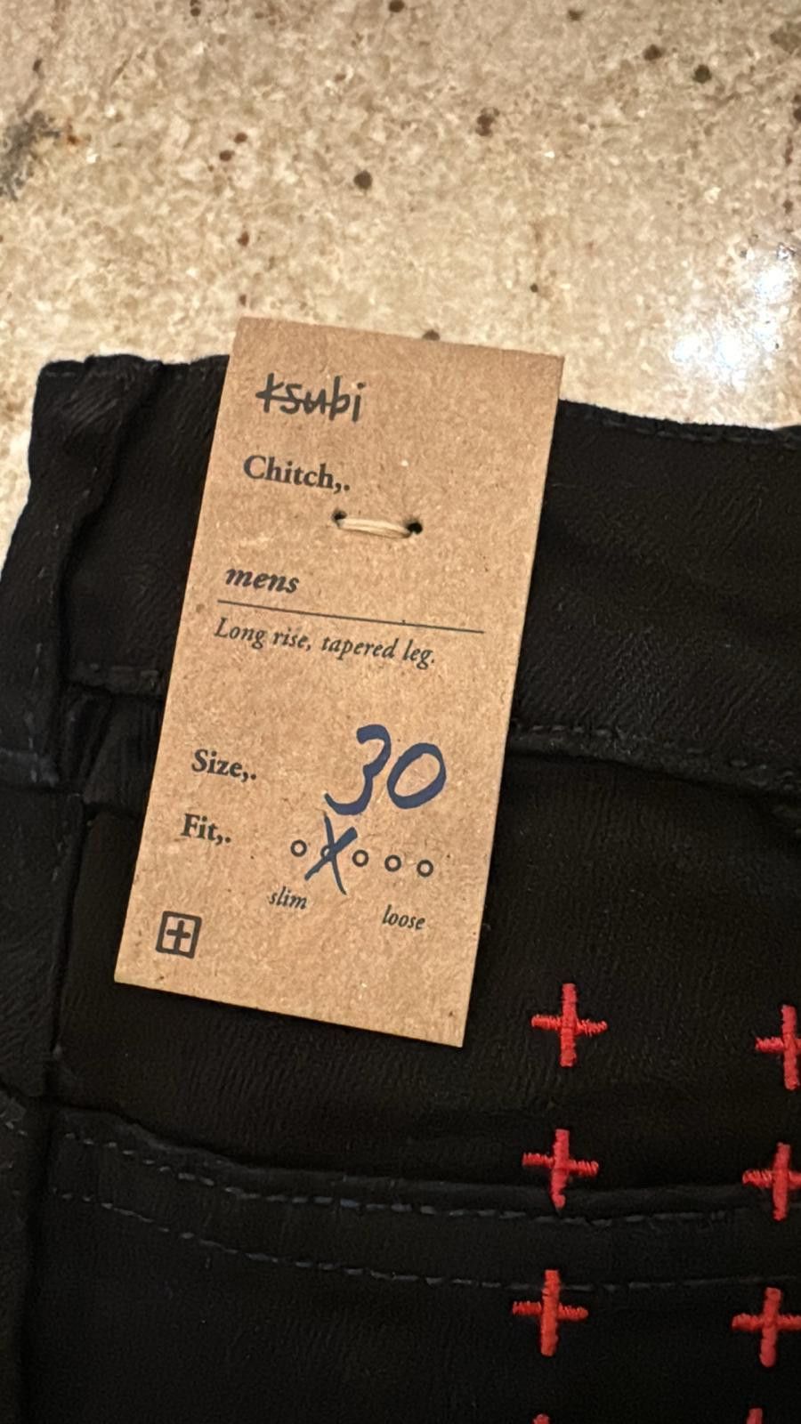 Ksubi o1rshd1 Chitch Denim in Black Size US 30 / EU 46 - 16 Thumbnail