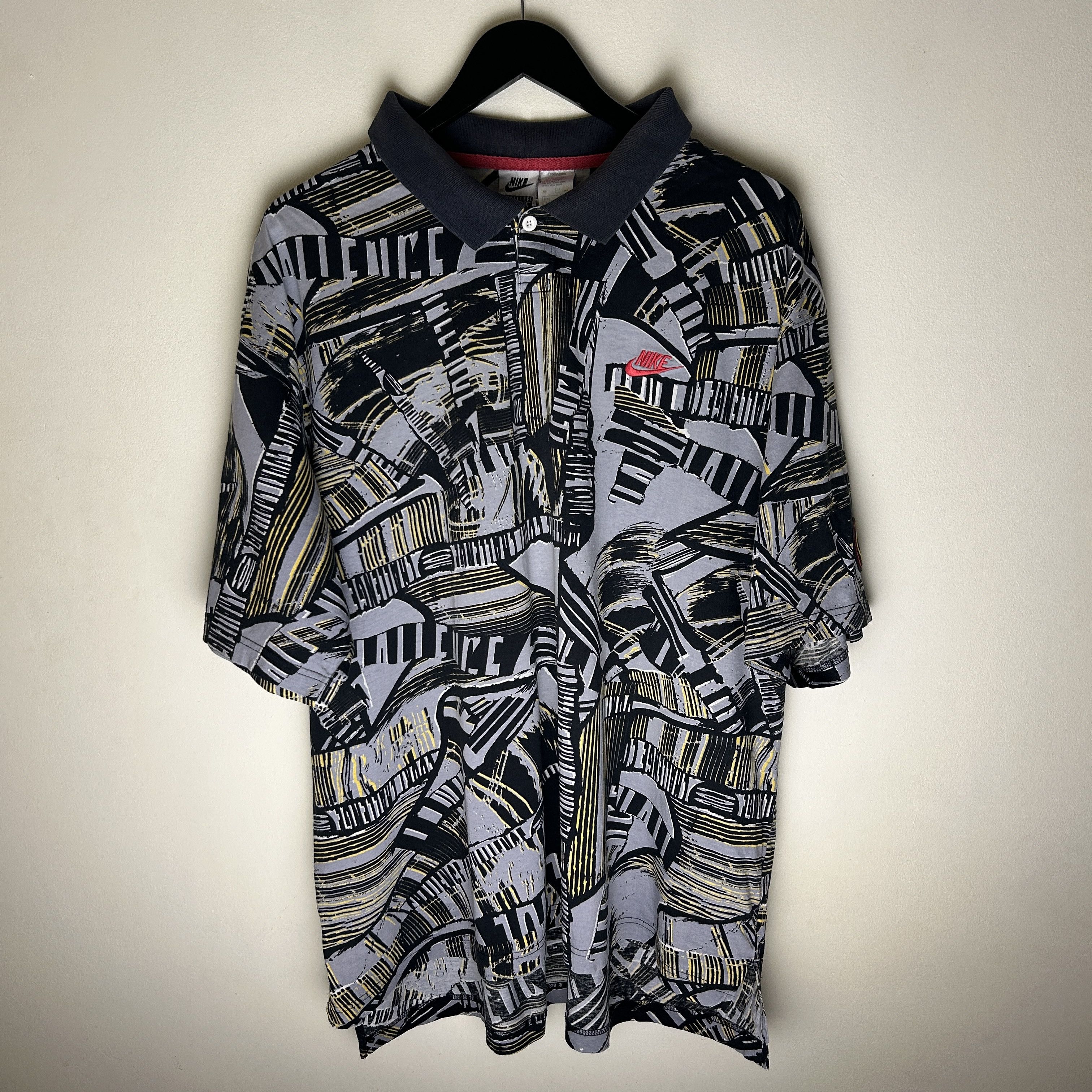 Vintage Nike Challenge Court Andre Agassi 90's Polo