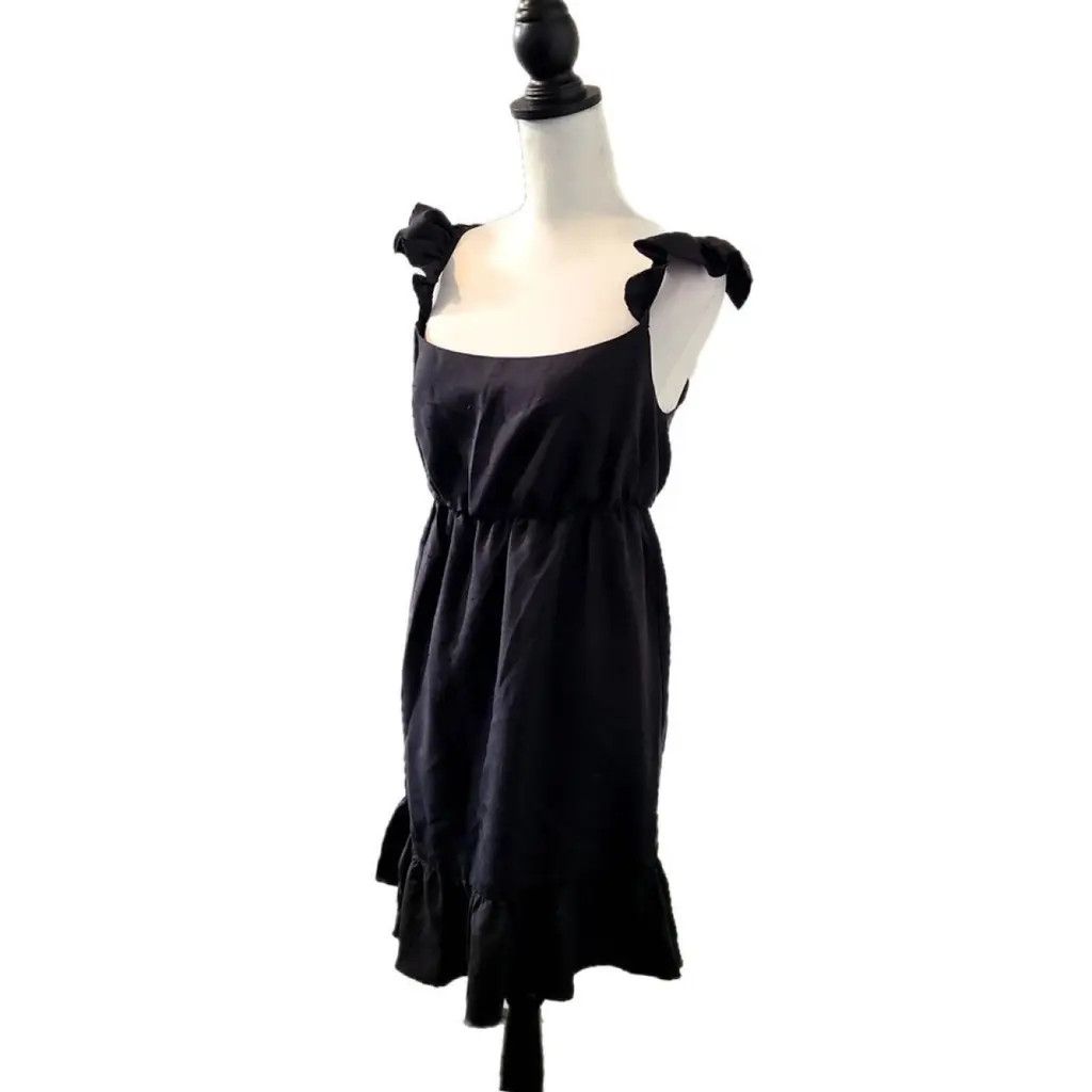 Anthropologie Anthropologie x Vanessa Barrantes NWT Ruffle Jumper, Size L Size 32" / US 10 / IT 46 - 1 Thumbnail