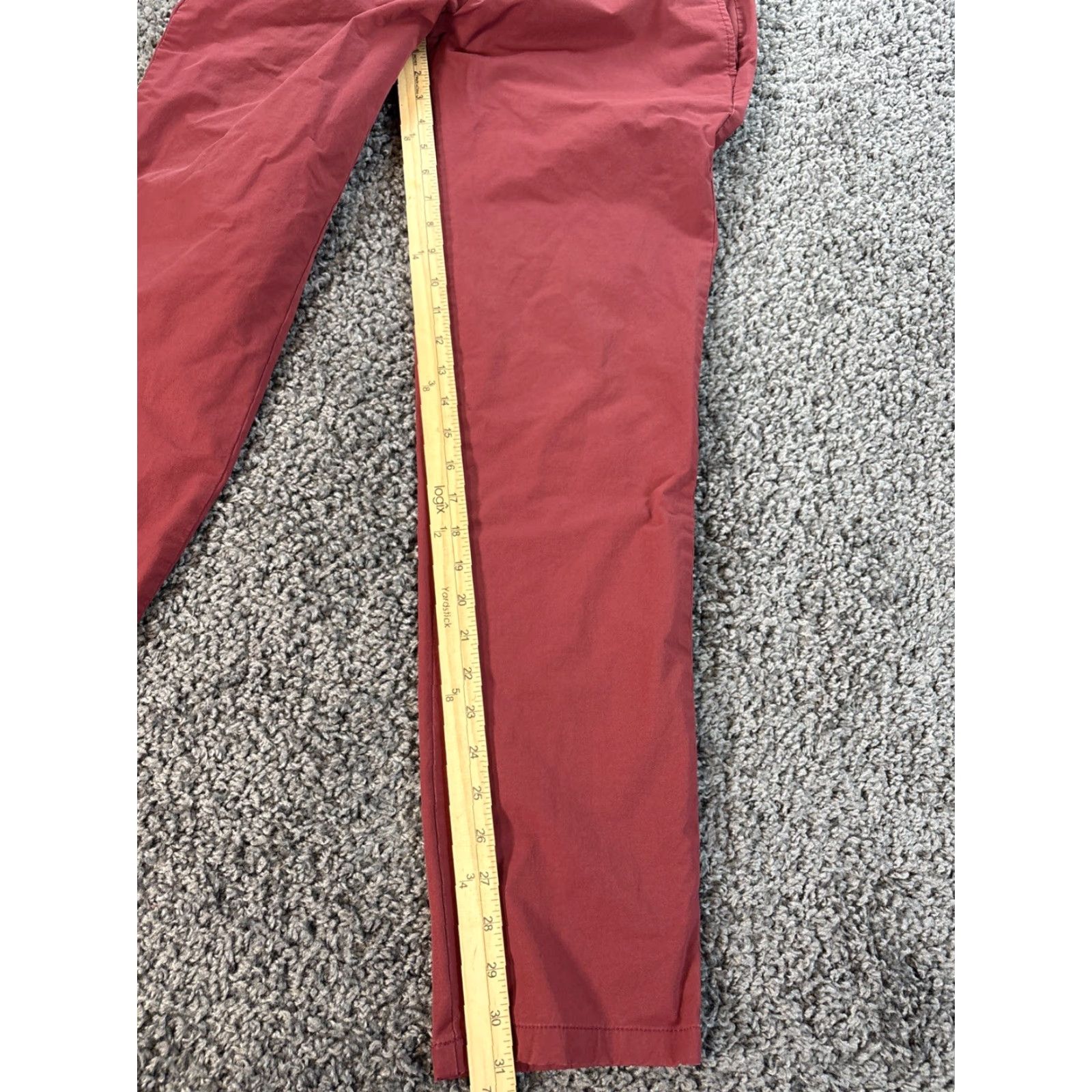 Vineyard Vines Vineyard Vines On the Go Pants Chino Golf Stretch Red 33x32 Mens Regular Size US 33 - 2 Thumbnail